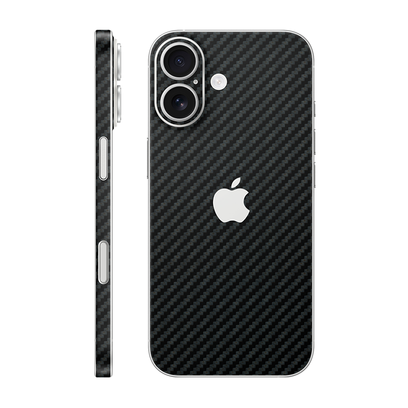 iPhone 17 back + frame With Logo carbon