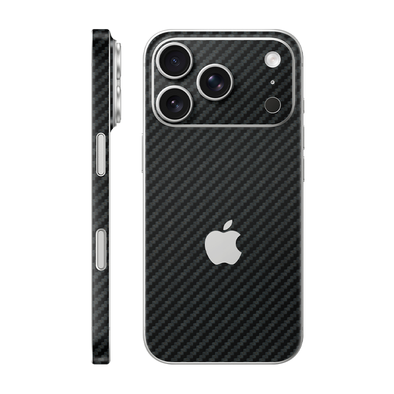 iPhone 17 Pro back + frame With Logo carbon
