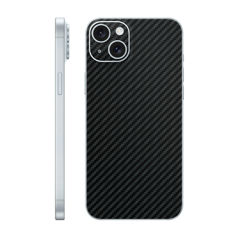 iPhone 15 plus back only Without Logo carbon