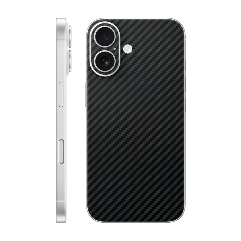 iPhone 16 back only Without Logo carbon