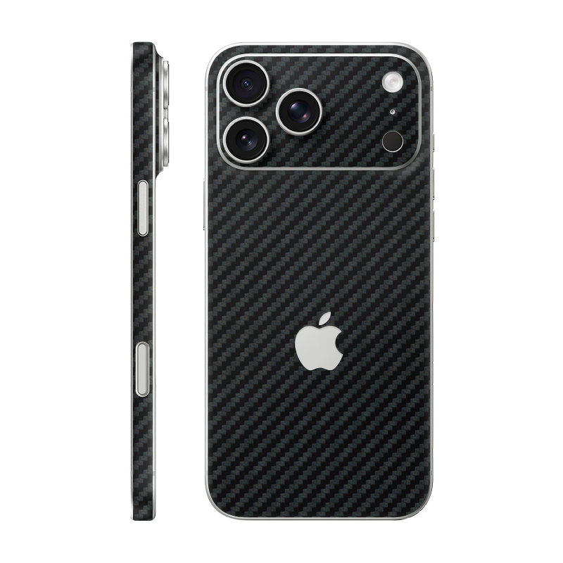 iPhone 17 Pro Max back + frame With Logo carbon