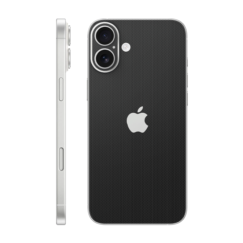 iPhone 16e back only With Logo matrix
