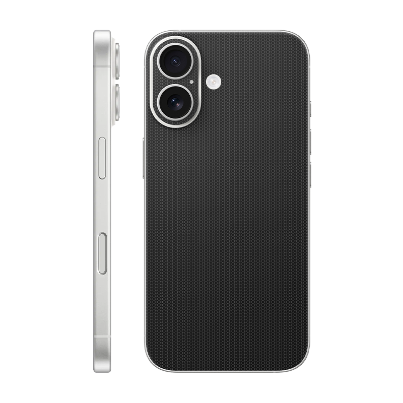 iPhone 16 back only Without Logo neon matrix