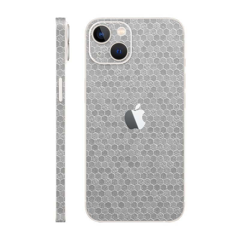 iPhone 13 Mini back + Frame With Logo meetallic honeycomb