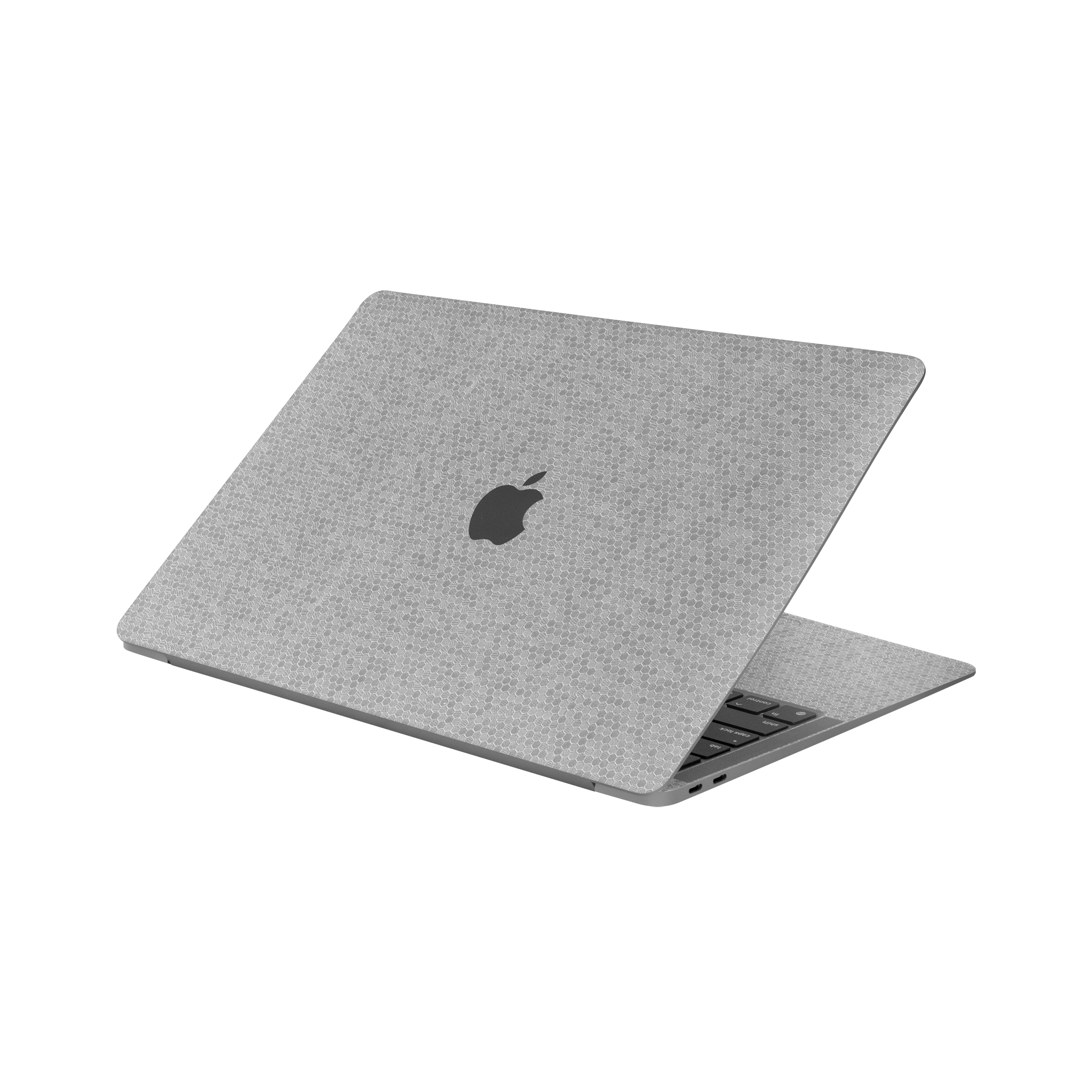 Macbook Air 13 M1 2020 Angled top and inside Metallic Honeycomb