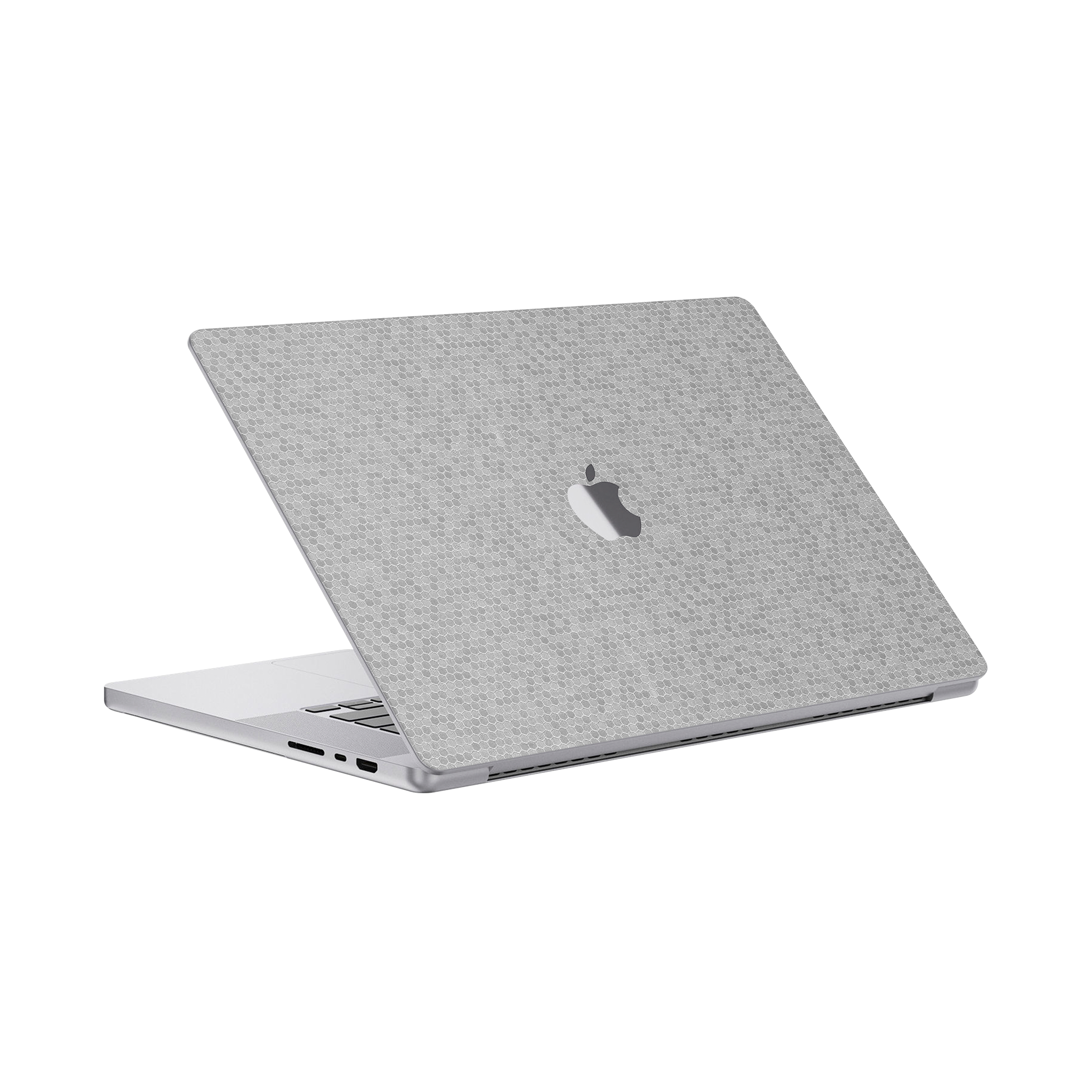 Macbook Pro 16 Angled Top Metallic Honeycomb