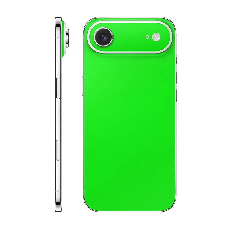 iPhone air back only Without Logo neon green