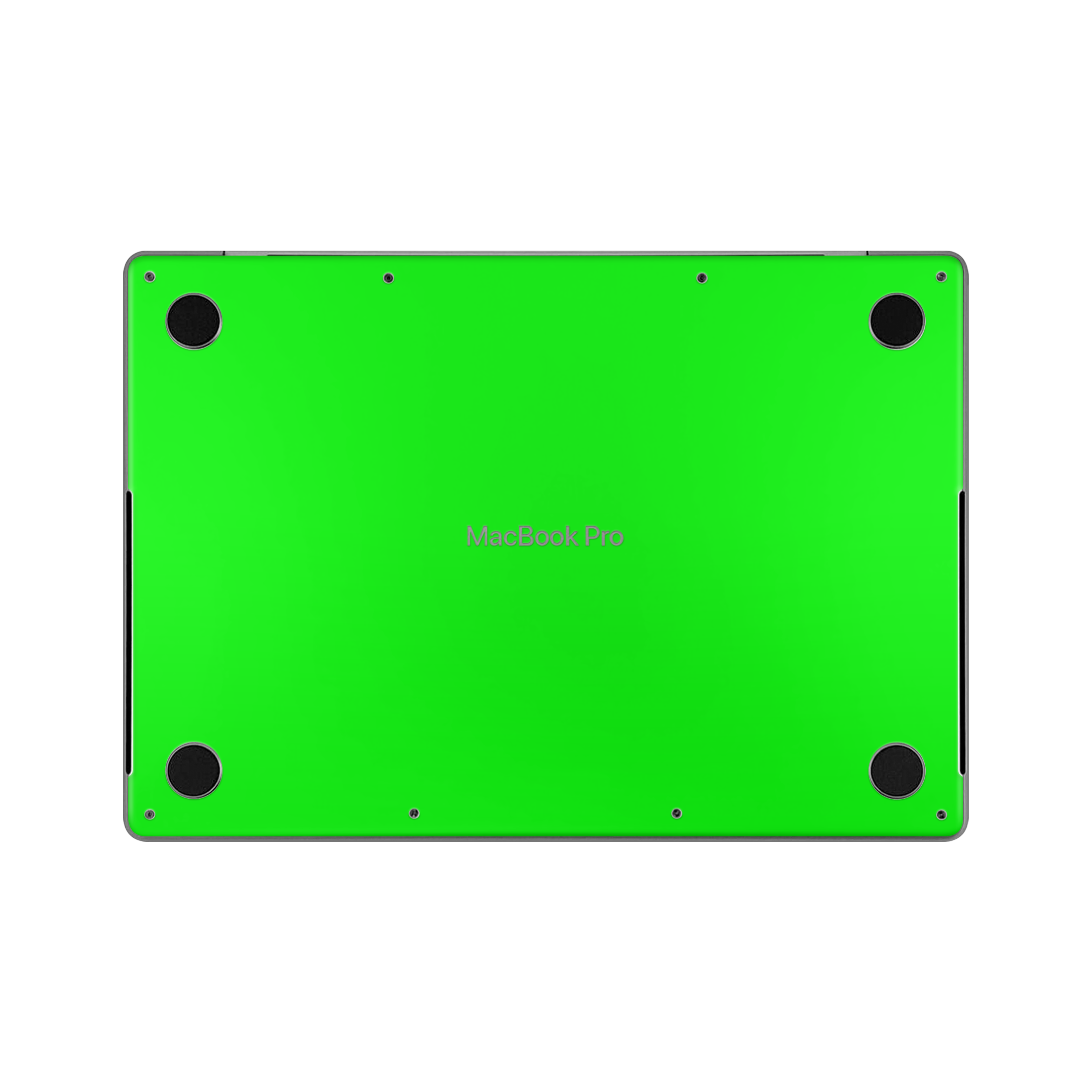 Macbook Pro 14 M5 2025 Bottom Neon Green