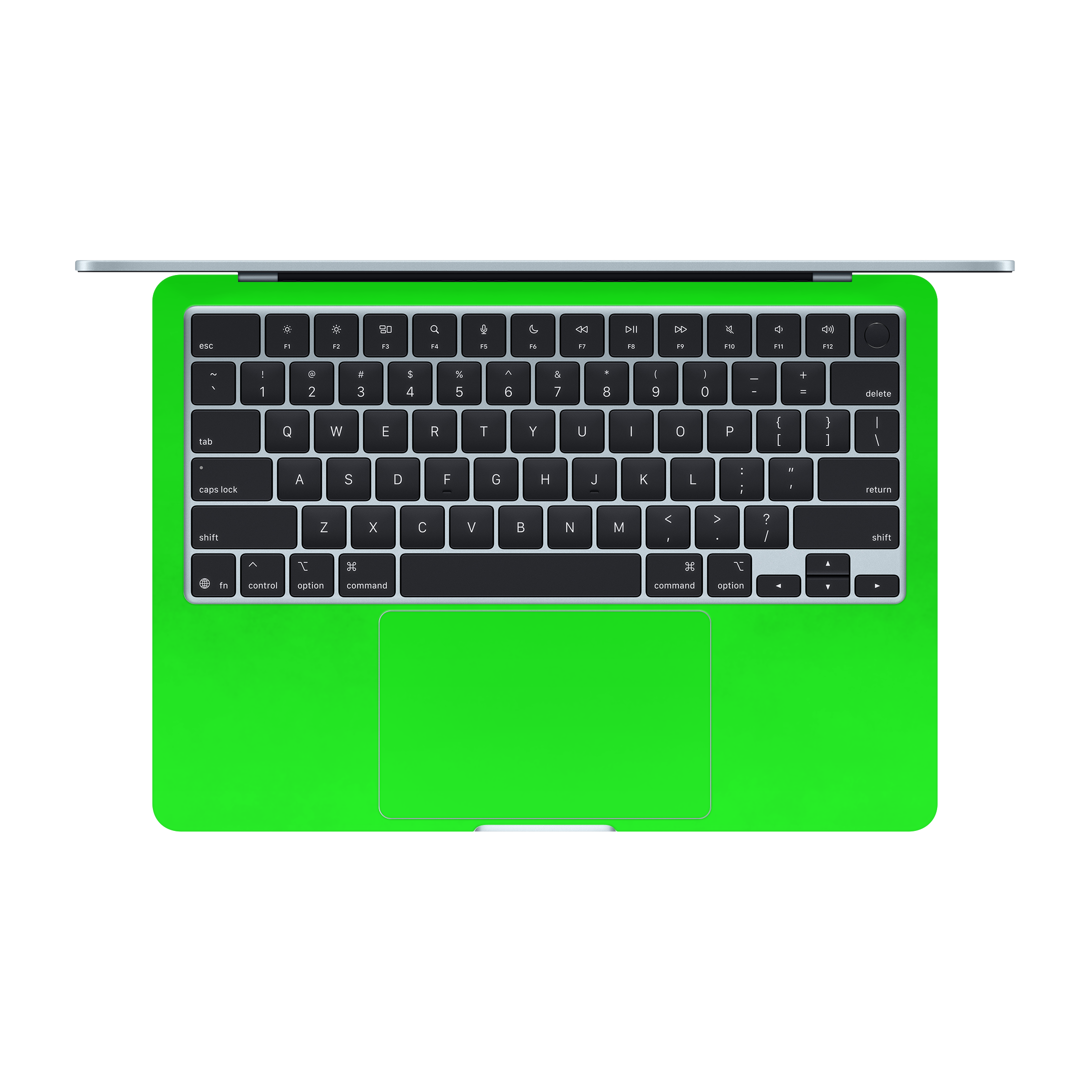 Macbook Air 13 M2 2022 Inside Neon Green