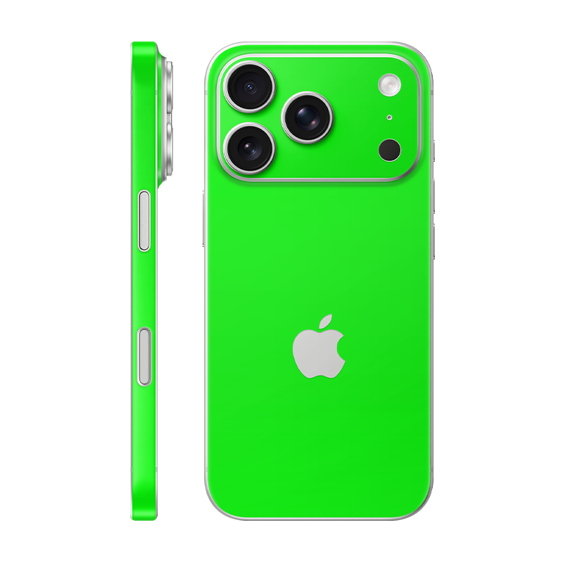 iPhone 17 Pro back + frame With Logo Neon Green

#Style_Neon Green#Kit_Back + frame#Logo_With Logo