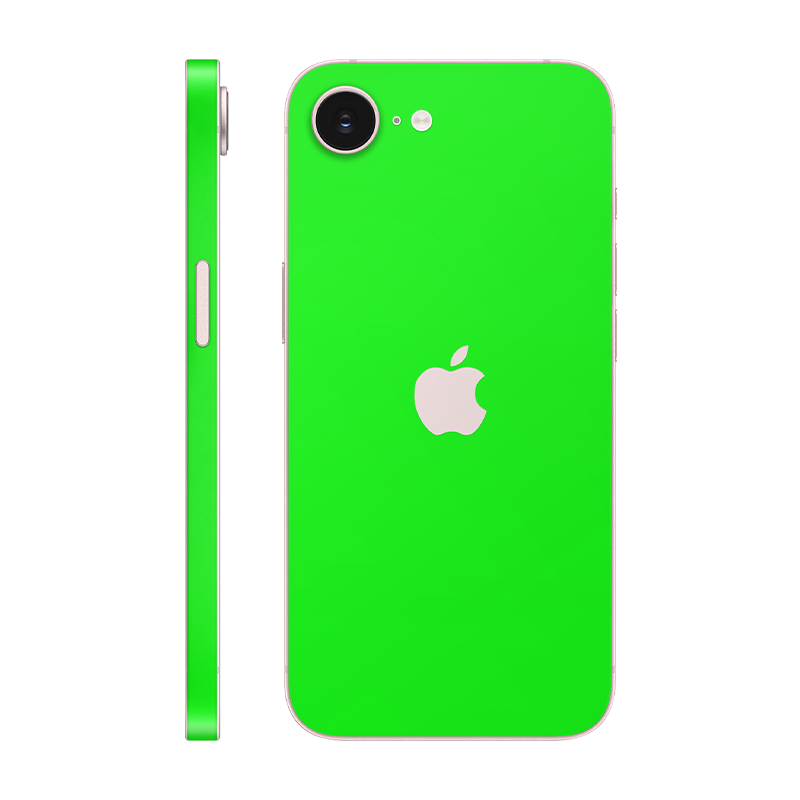 iPhone 17e back + frame With Logo Neon Green

#Style_Neon Green#Kit_Back + frame#Logo_With Logo