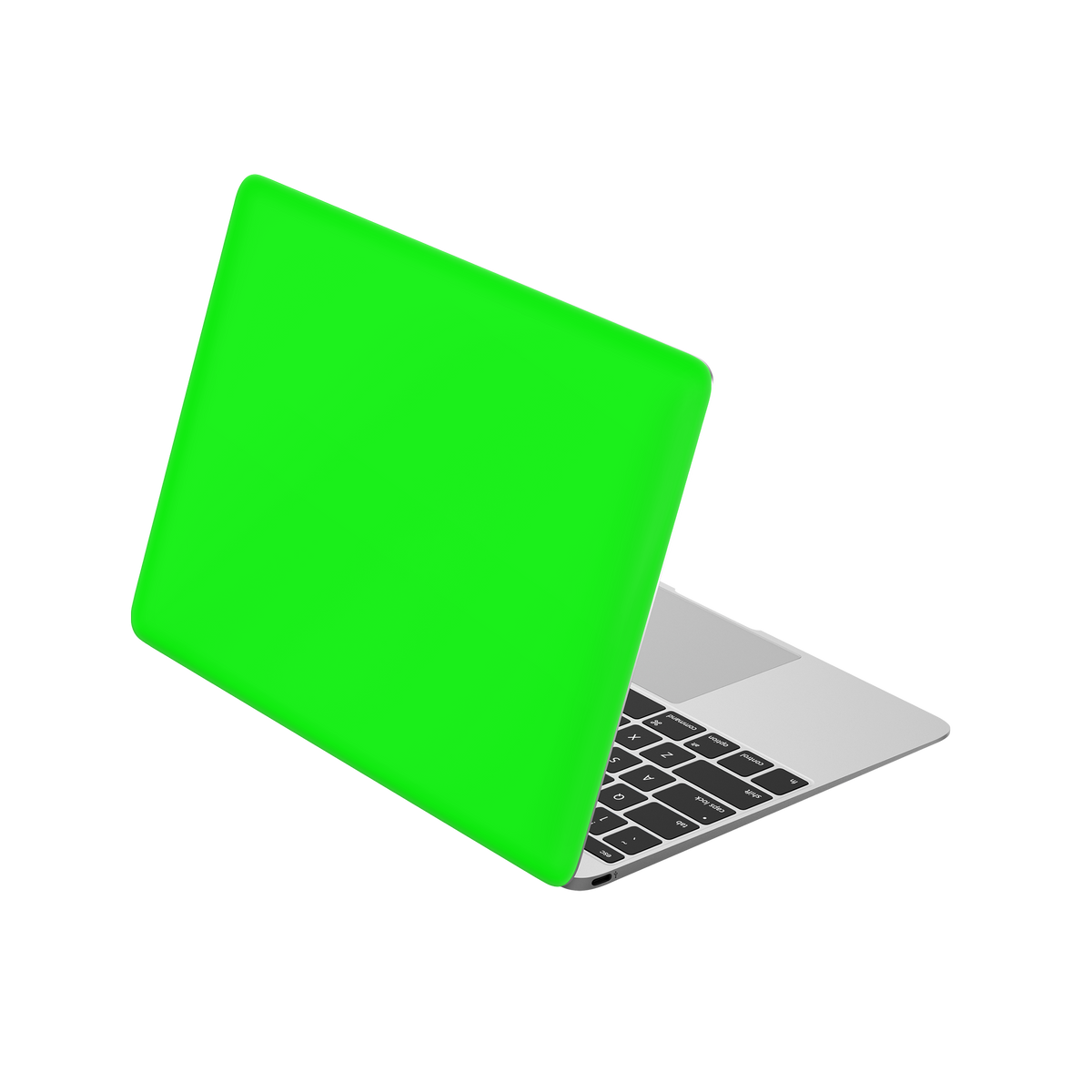 MacBook 12" (Early 2015) Angled Top Neon Green