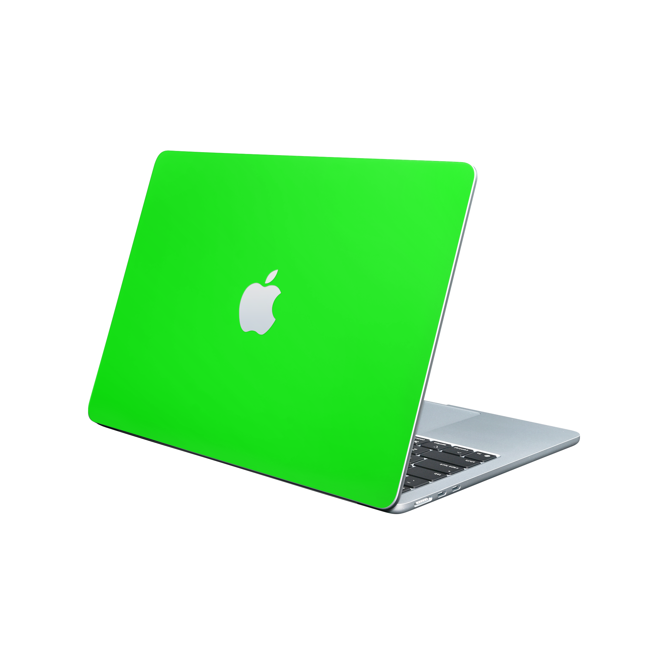 Macbook Air 13 M2 2022 Angled top Neon Green
