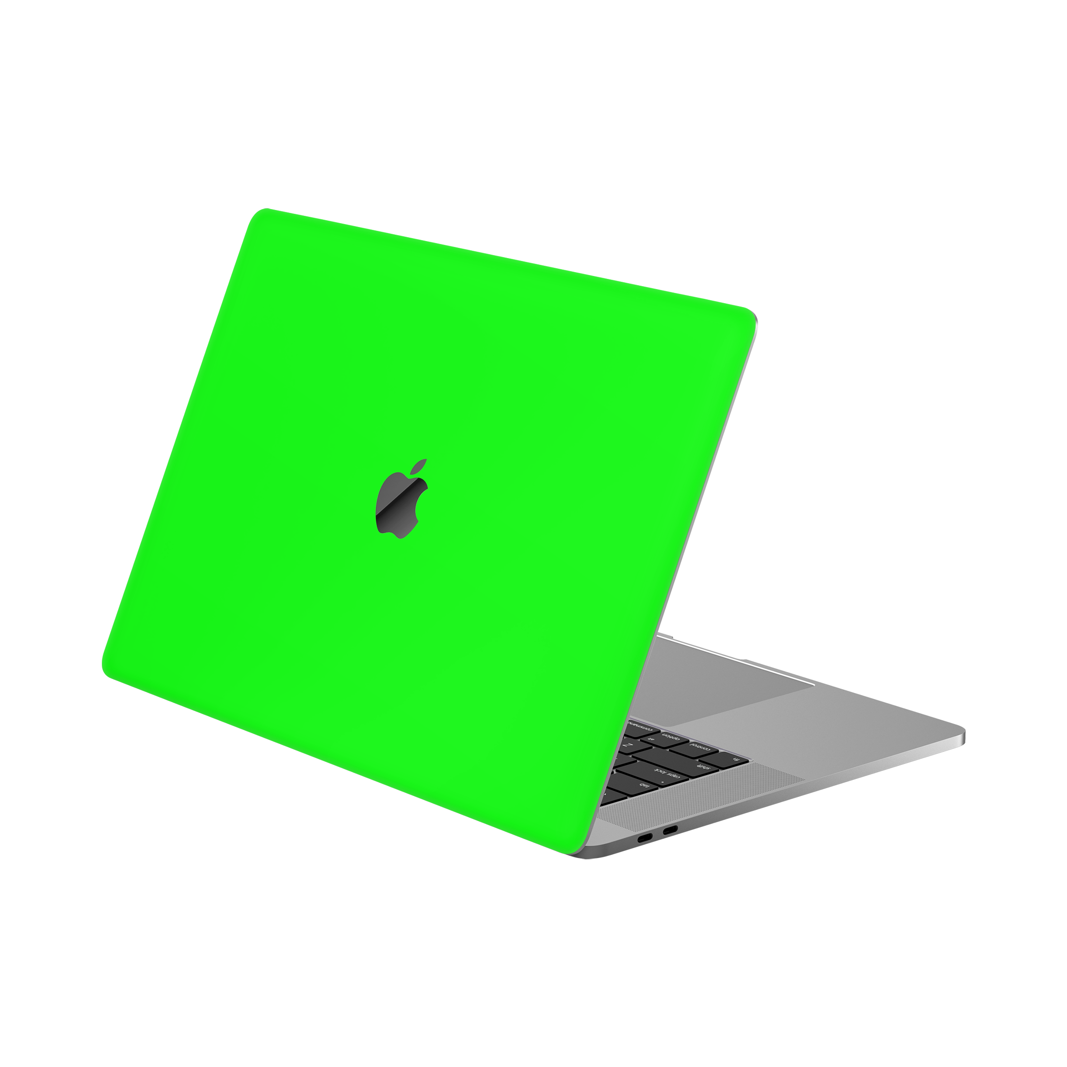 Macbook Pro 15 (2016-2019) Angled Top Neon Green