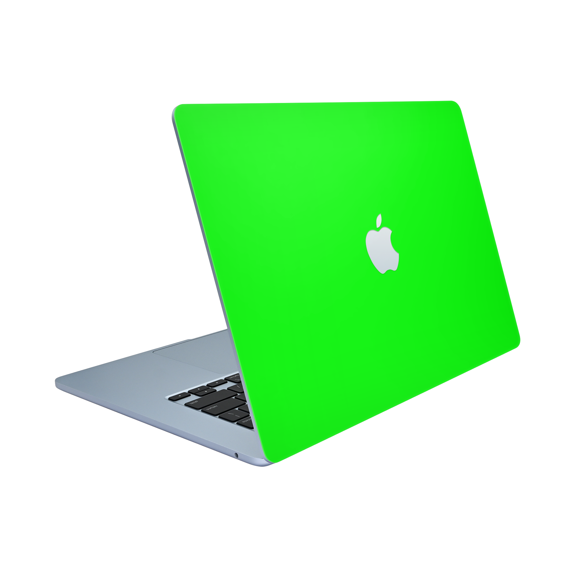 Macbook Air 15 Angled Top Neon Green