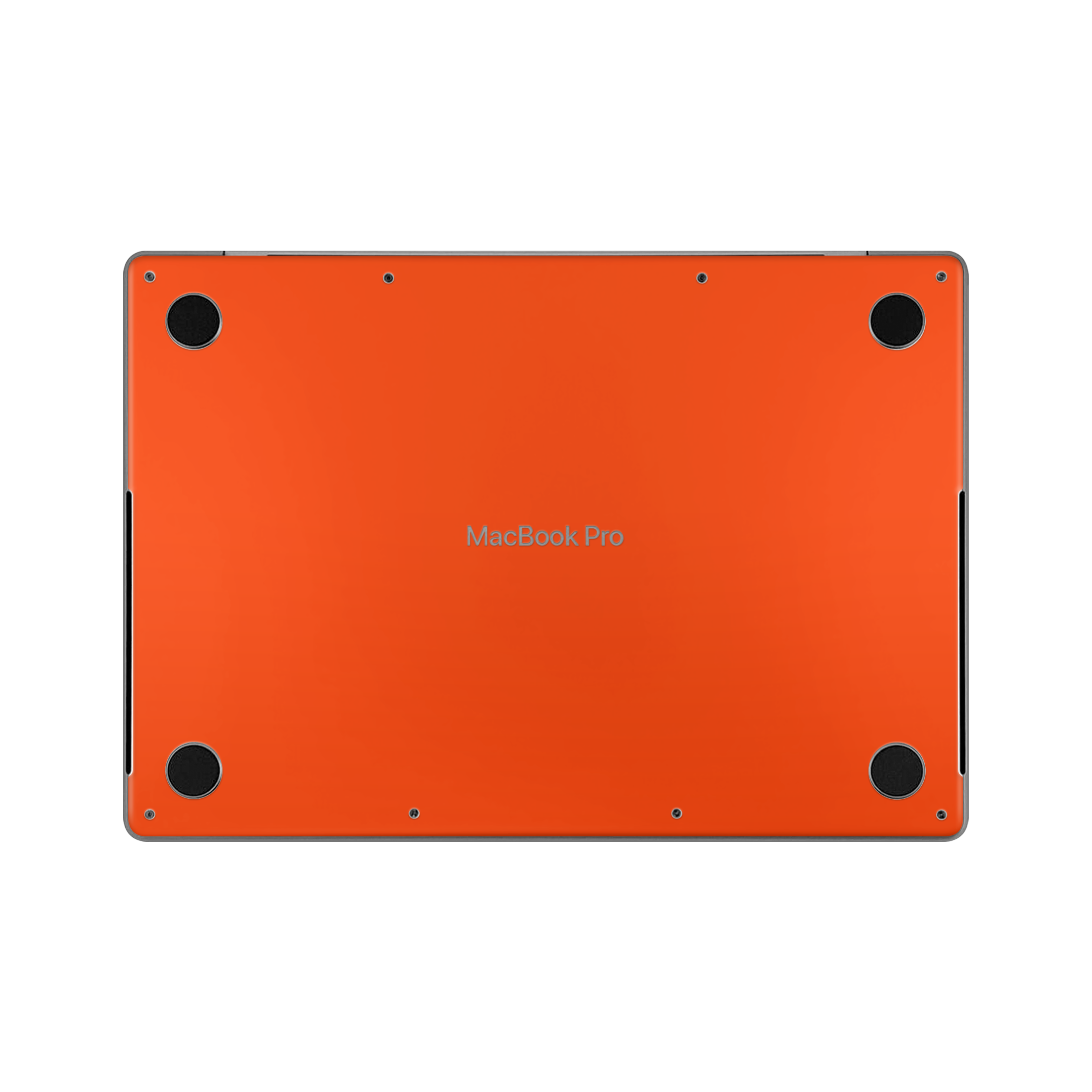 Macbook Pro 14 M5 2025 Bottom Neon Orange