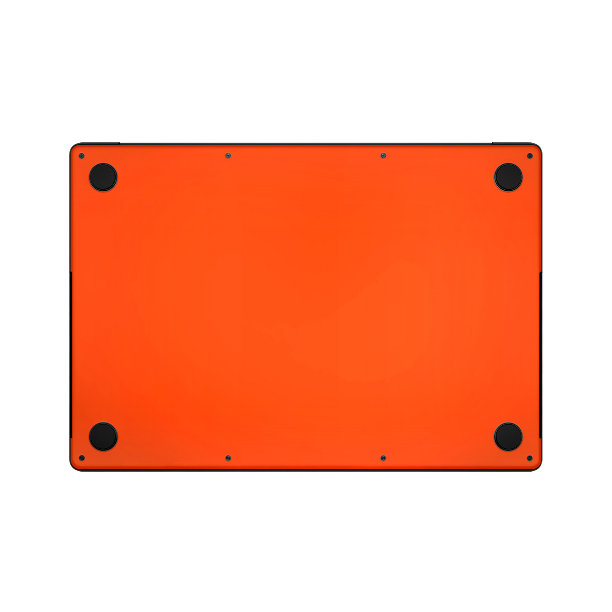 Macbook Pro 16 M5 Pro Bottom Skin Neon Orange