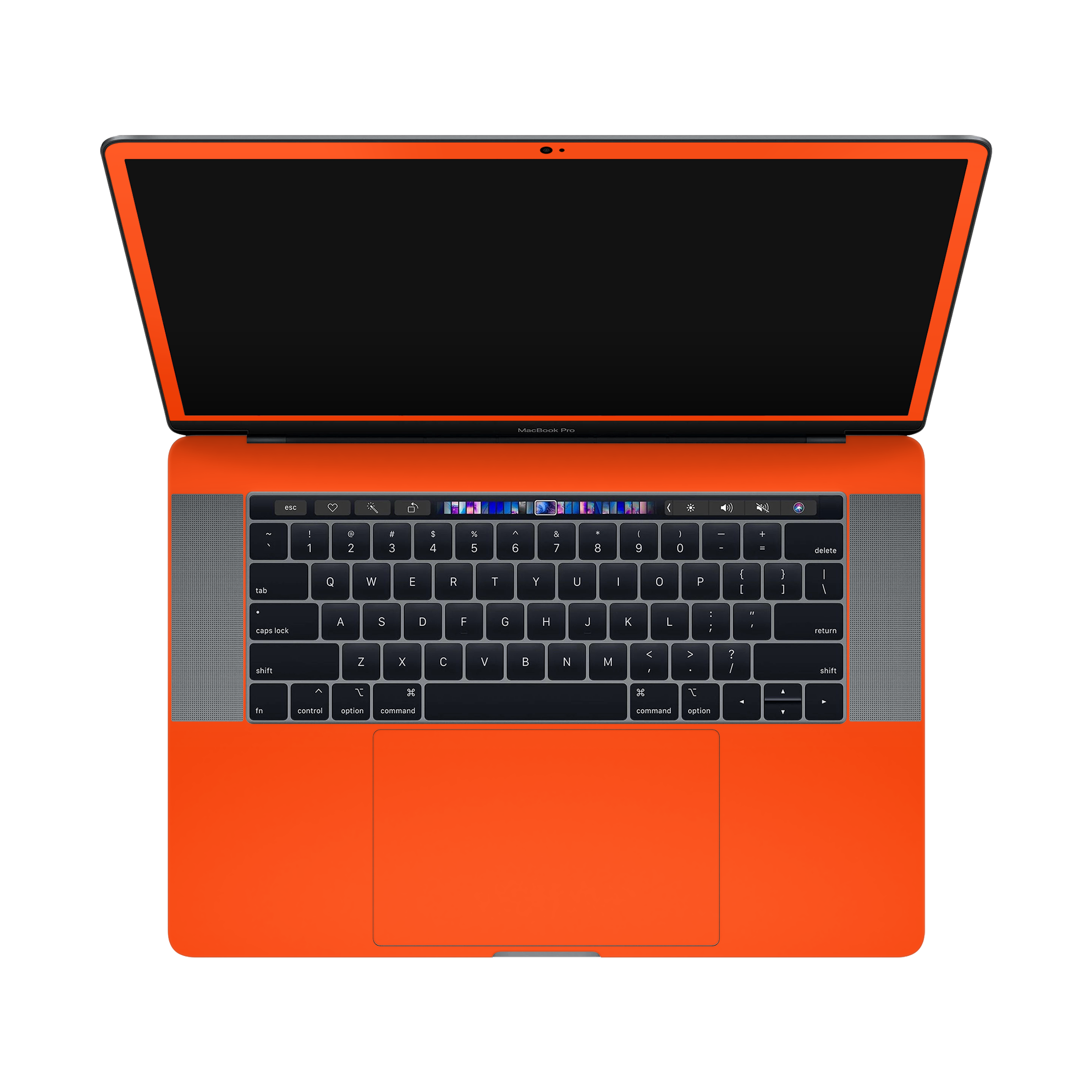 Macbook Pro 15 (2016-2019) Inside and Screen Neon Orange