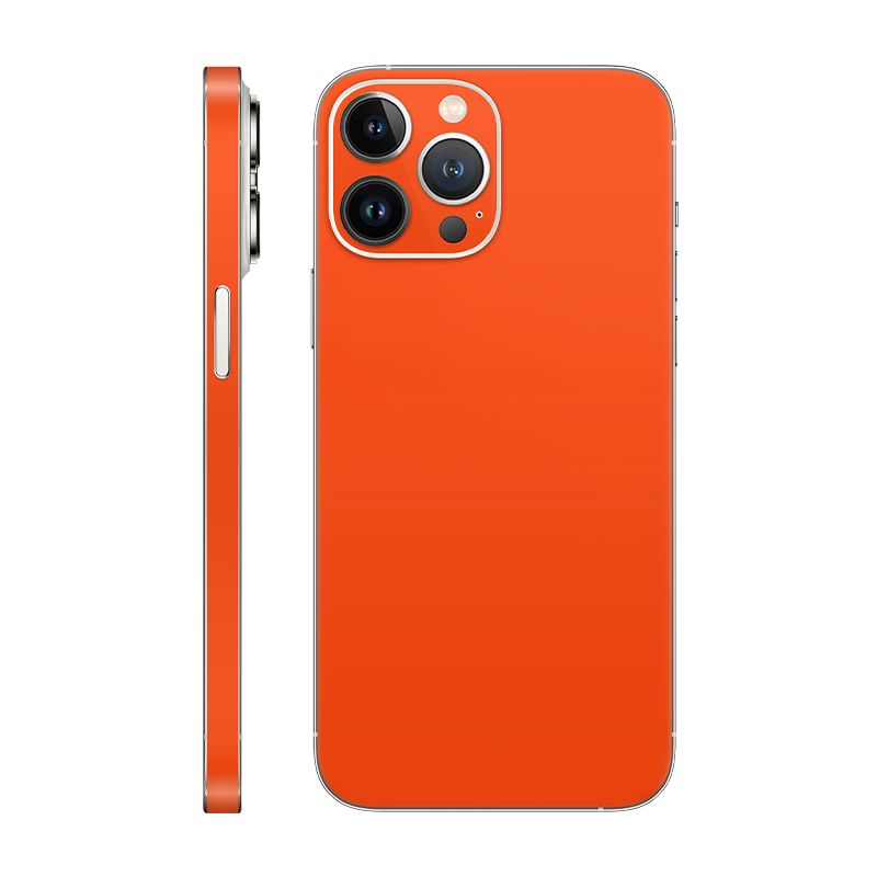 iPhone 13 Pro Max back + frame Without Logo neon orange