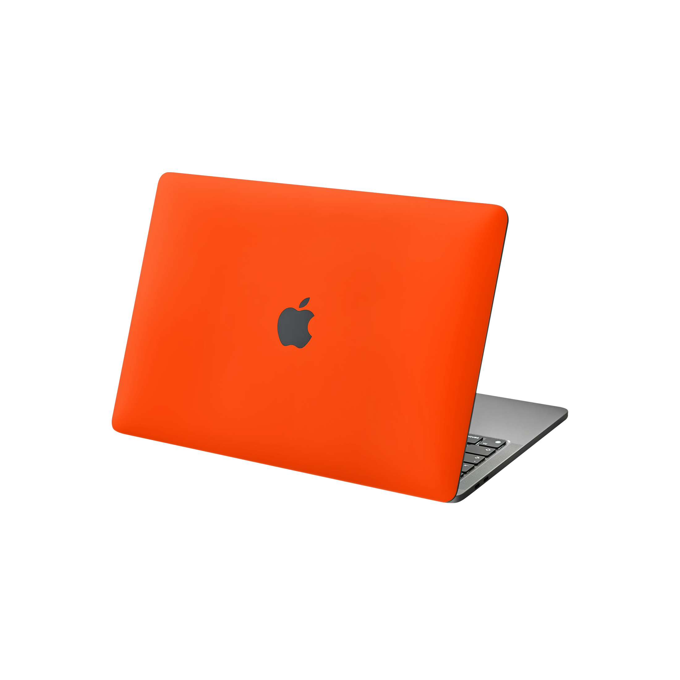 Macbook Pro 13 M2 2022 Angled Top Neon Orange