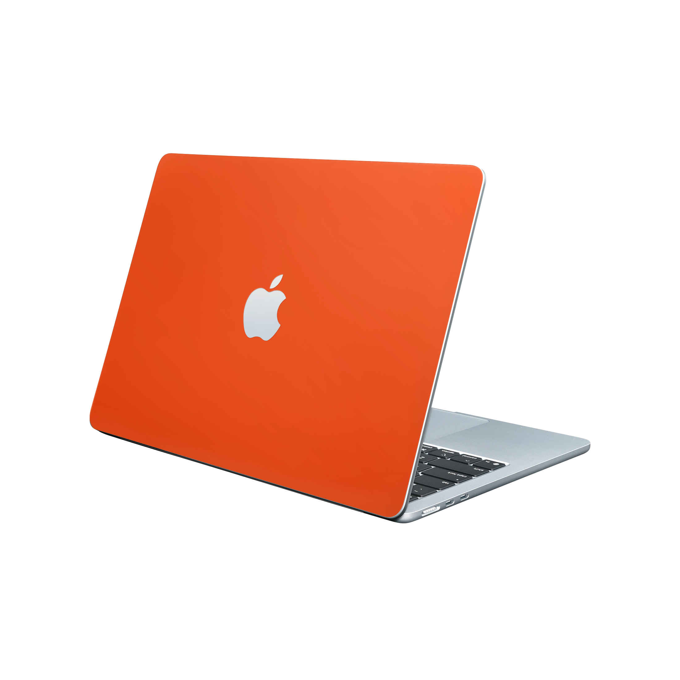 Macbook Air 13 M2 2022 Angled top Neon orange