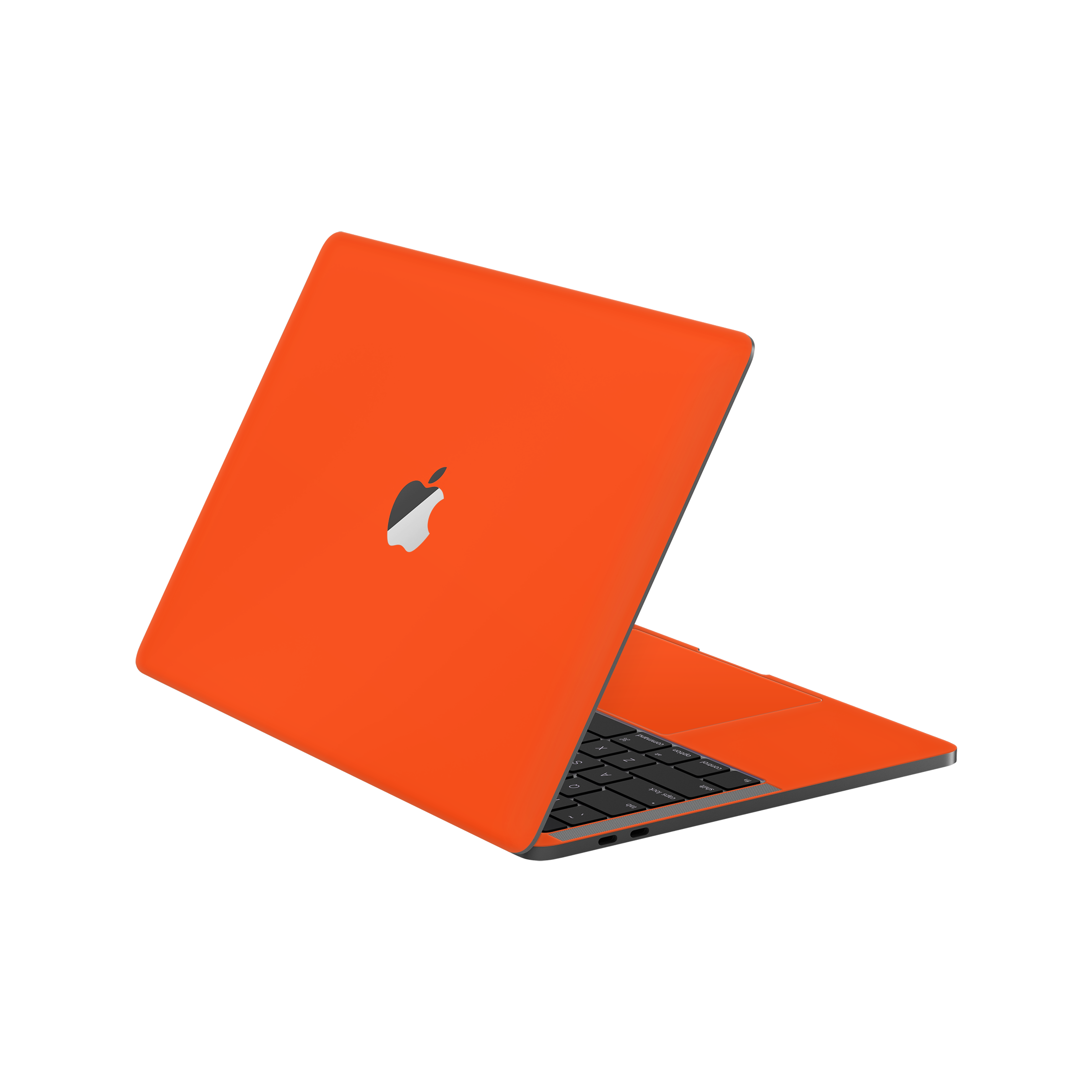 MacBook Pro 13" (2016-2019) Angled top and inside Neon Orange