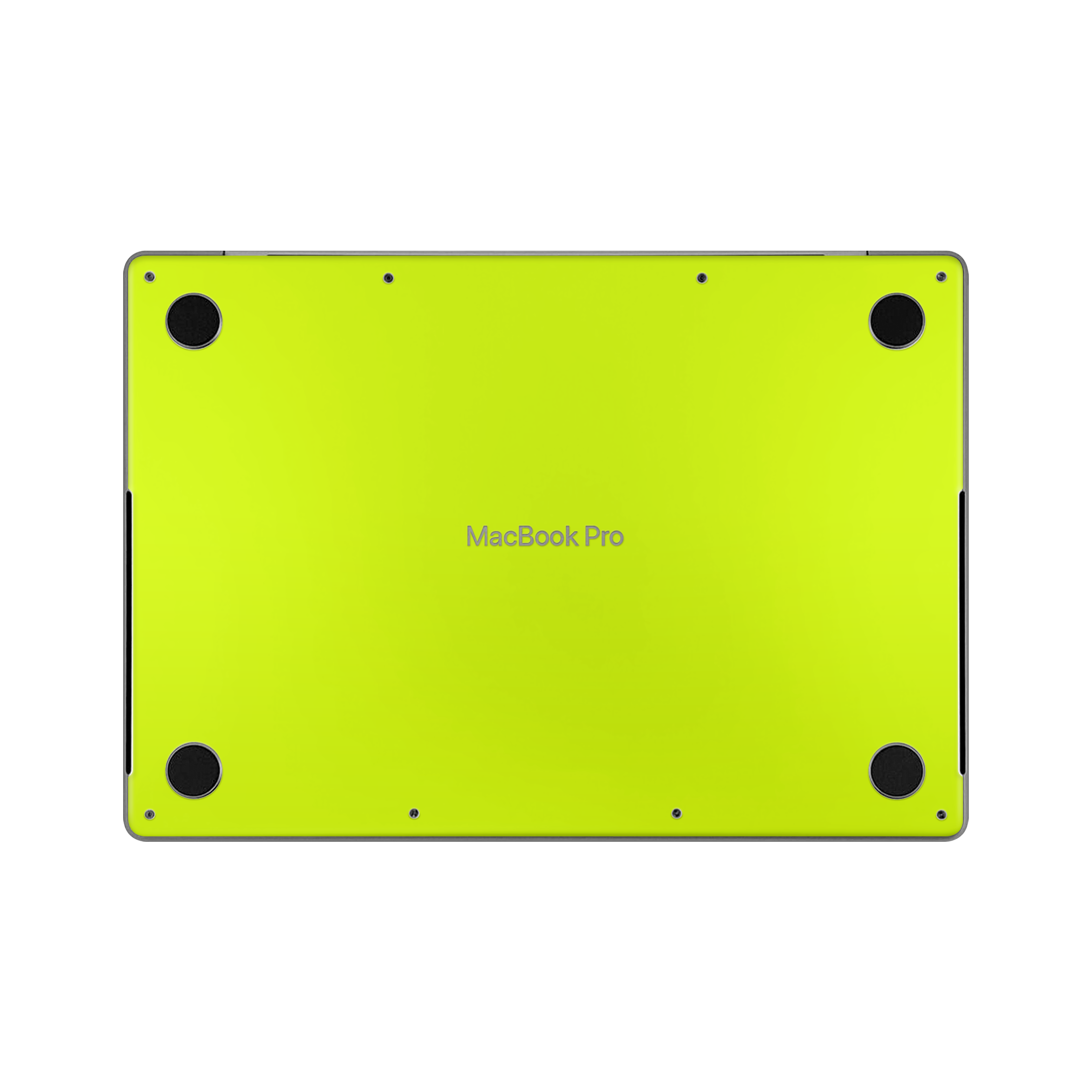 Macbook Pro 14 M5 2025 Bottom Neon Yellow