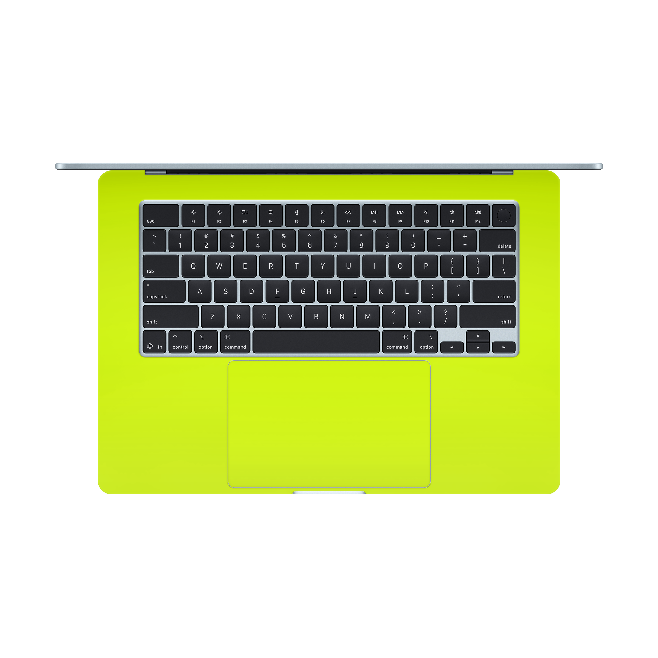 Macbook Air 15 Inside Neon Yellow