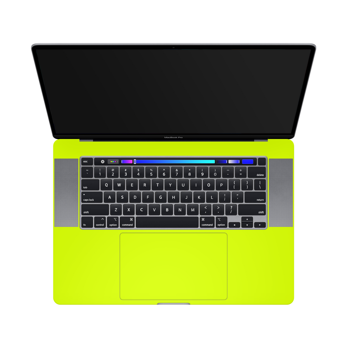 Macbook Pro 16 2019 Inside Neon Yellow