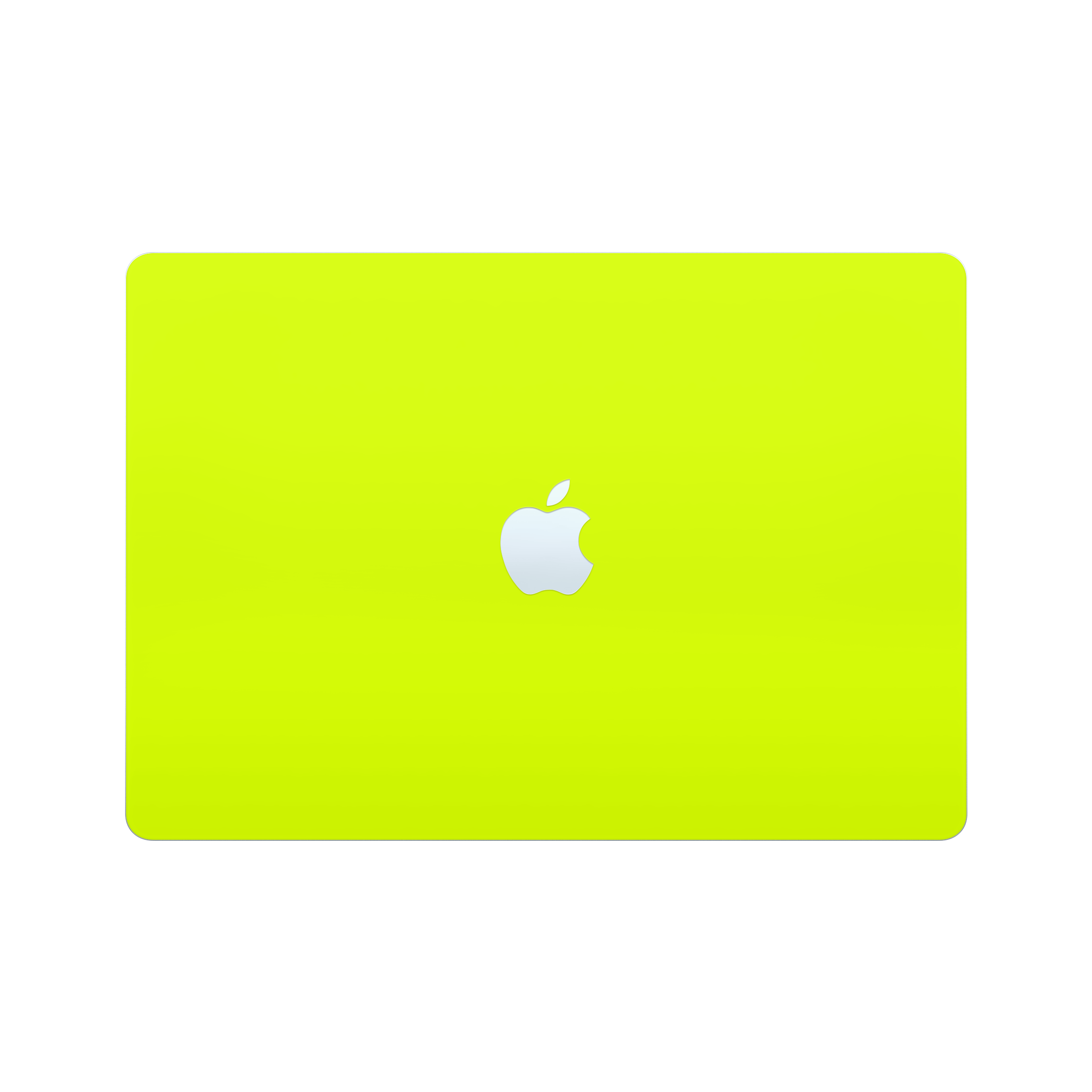 Macbook Air 15 Top Skin neon Yellow