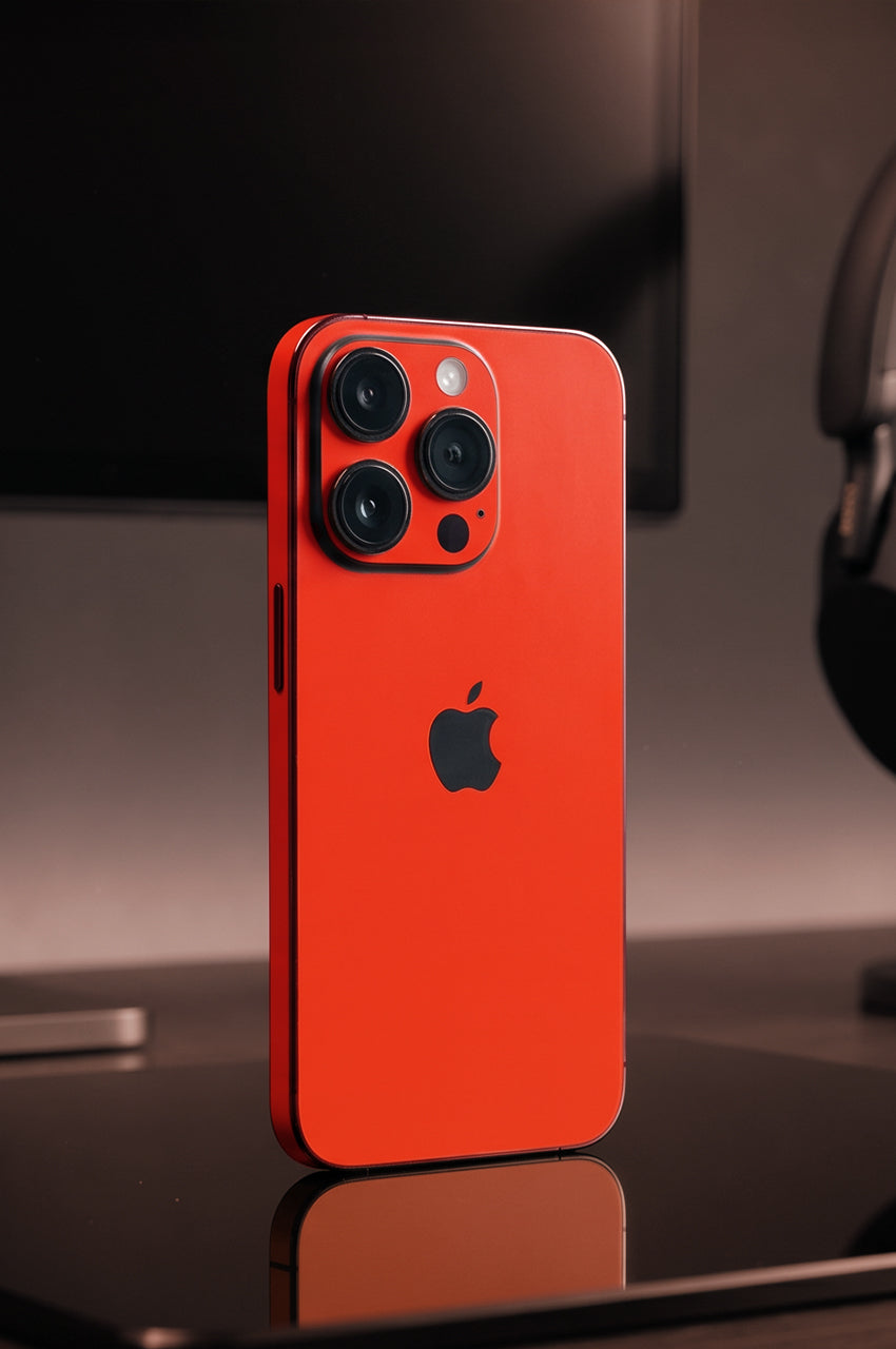 Browse Neon Orange Vinyl Skins for iPhone & MacBook