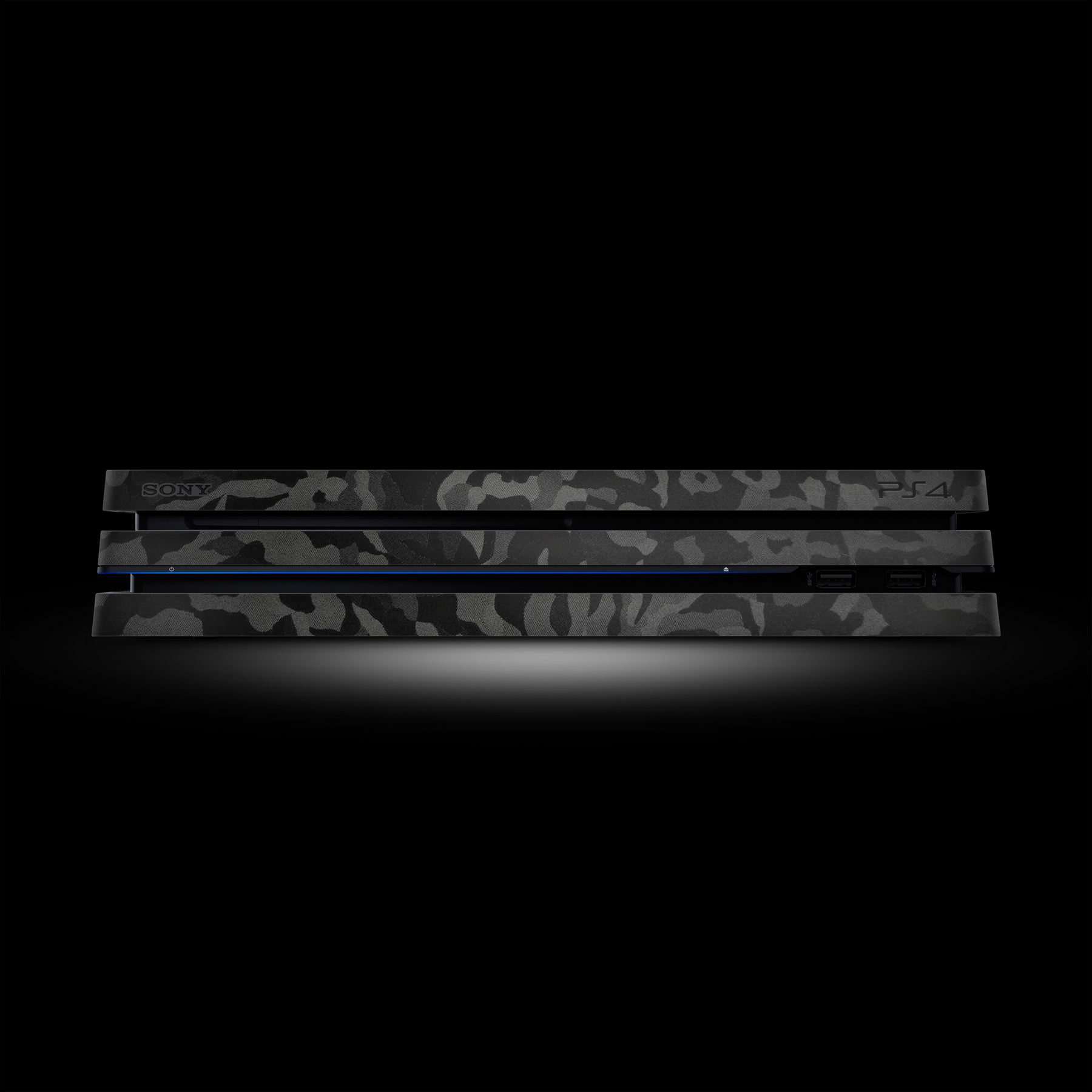 Black Camo (PlayStation 4 Pro Skin)