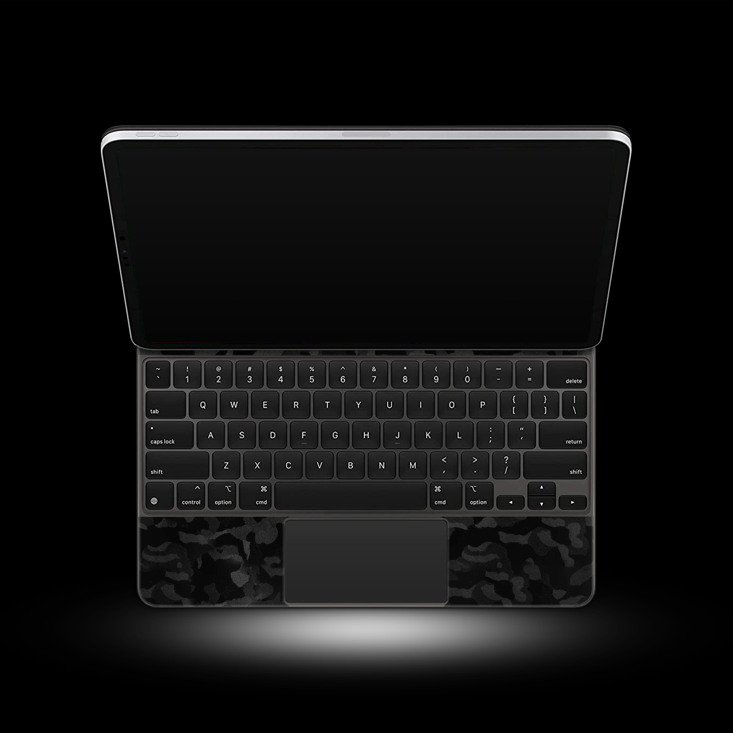 Black Camo (iPad Magic Keyboard Skin)