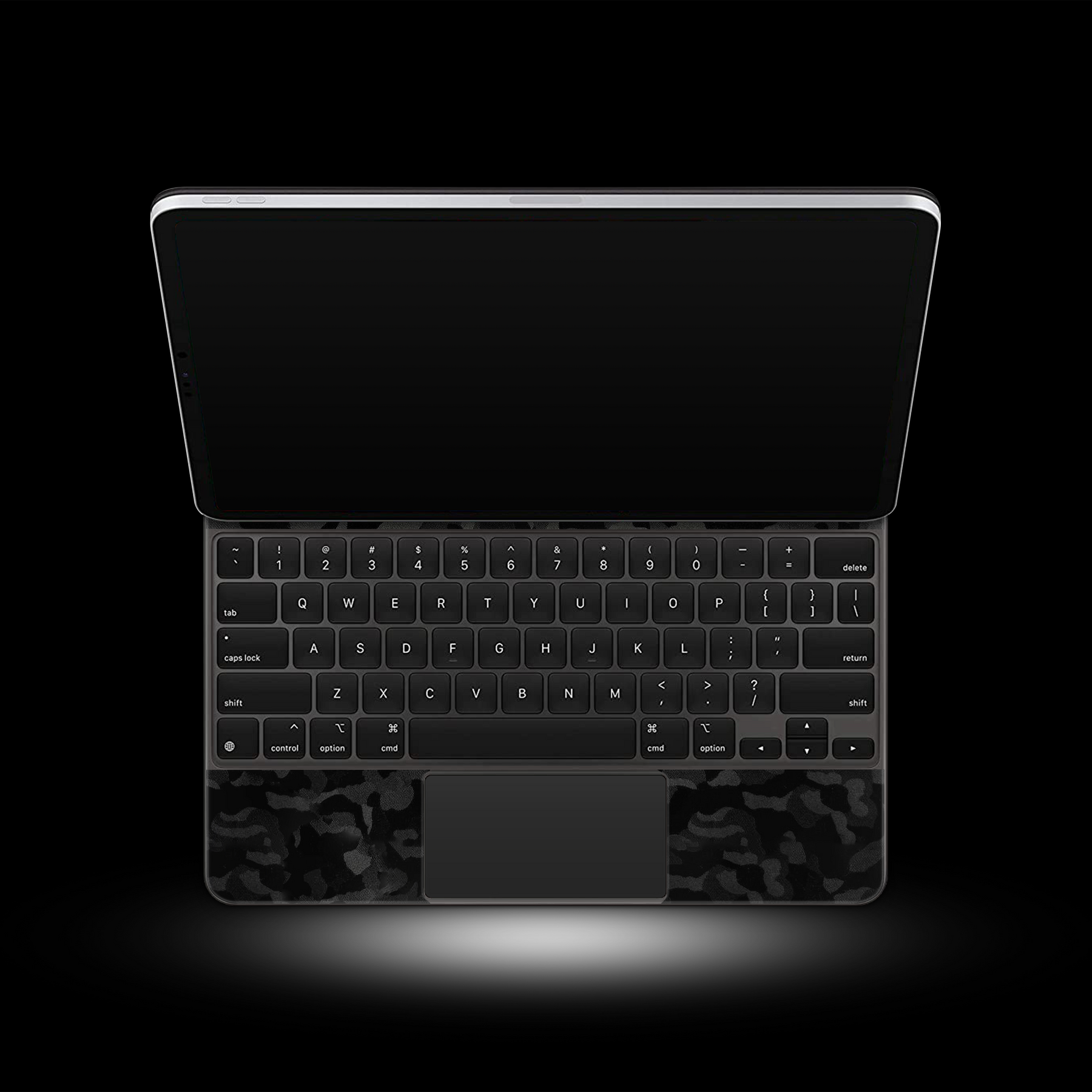 Black Camo (iPad Magic Keyboard Skin)