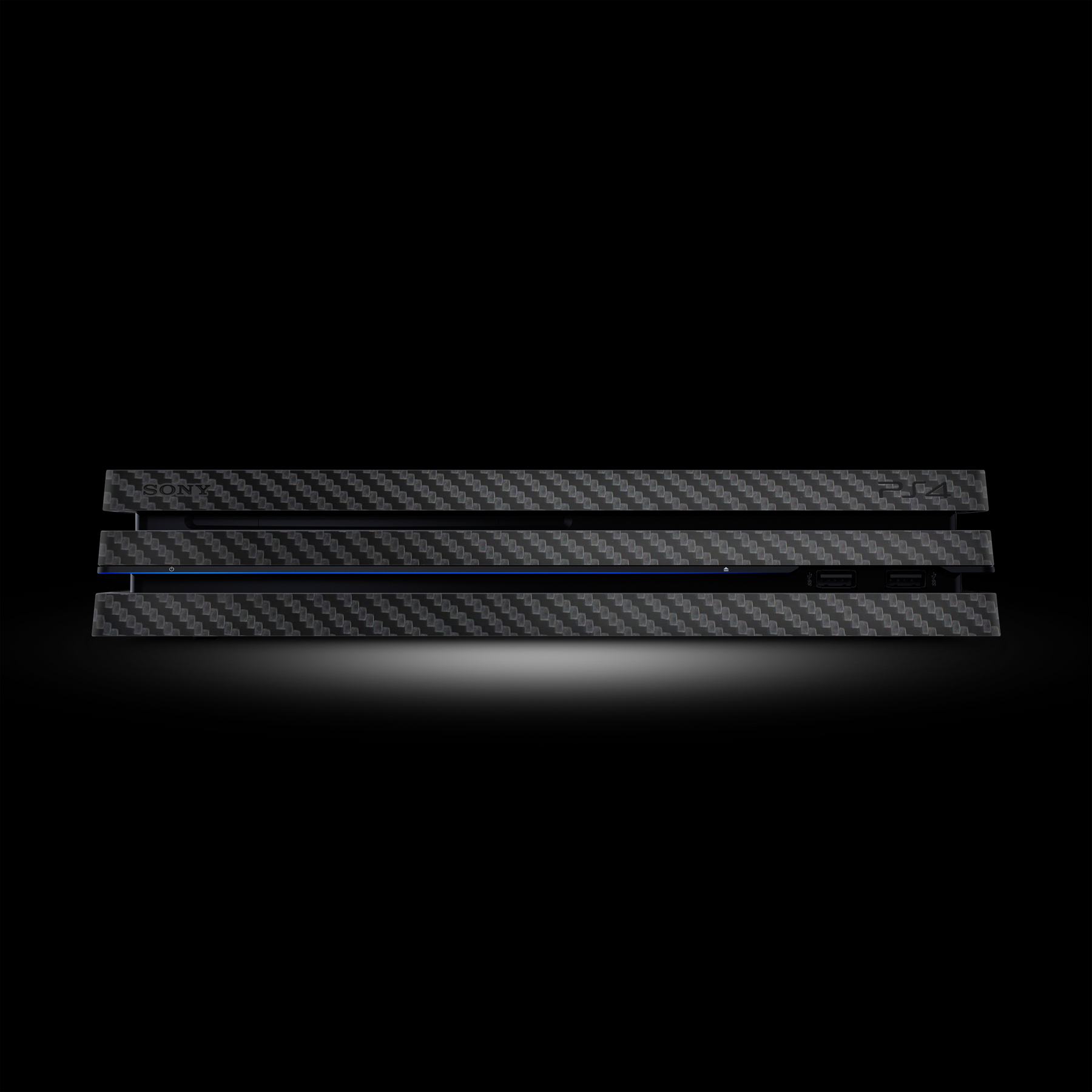 Black Carbon (PlayStation 4 Pro Skin)