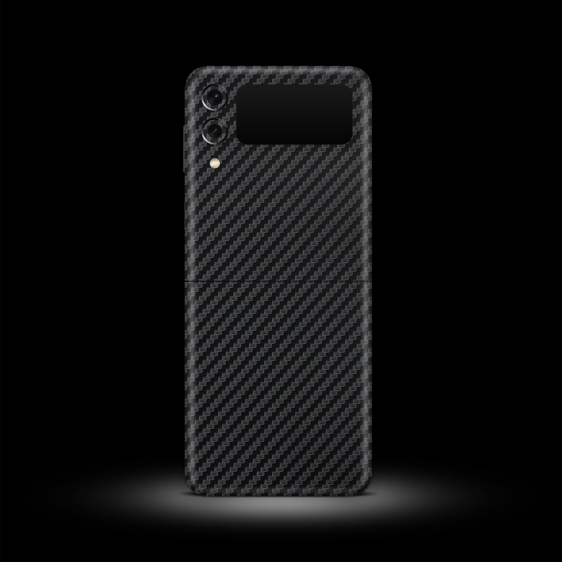 Black Carbon (Galaxy Z Flip Skin)