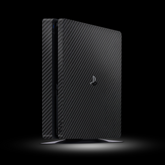 Black Carbon (PlayStation 4 Slim Skin)