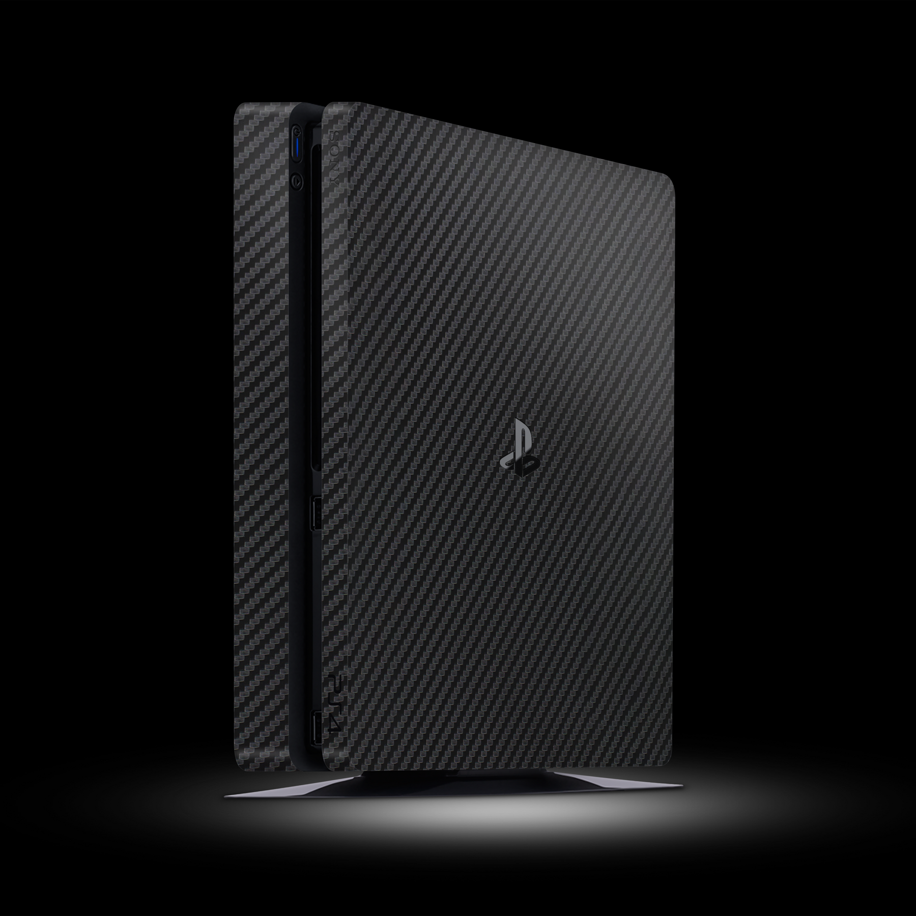 Black Carbon (PlayStation 4 Slim Skin)
