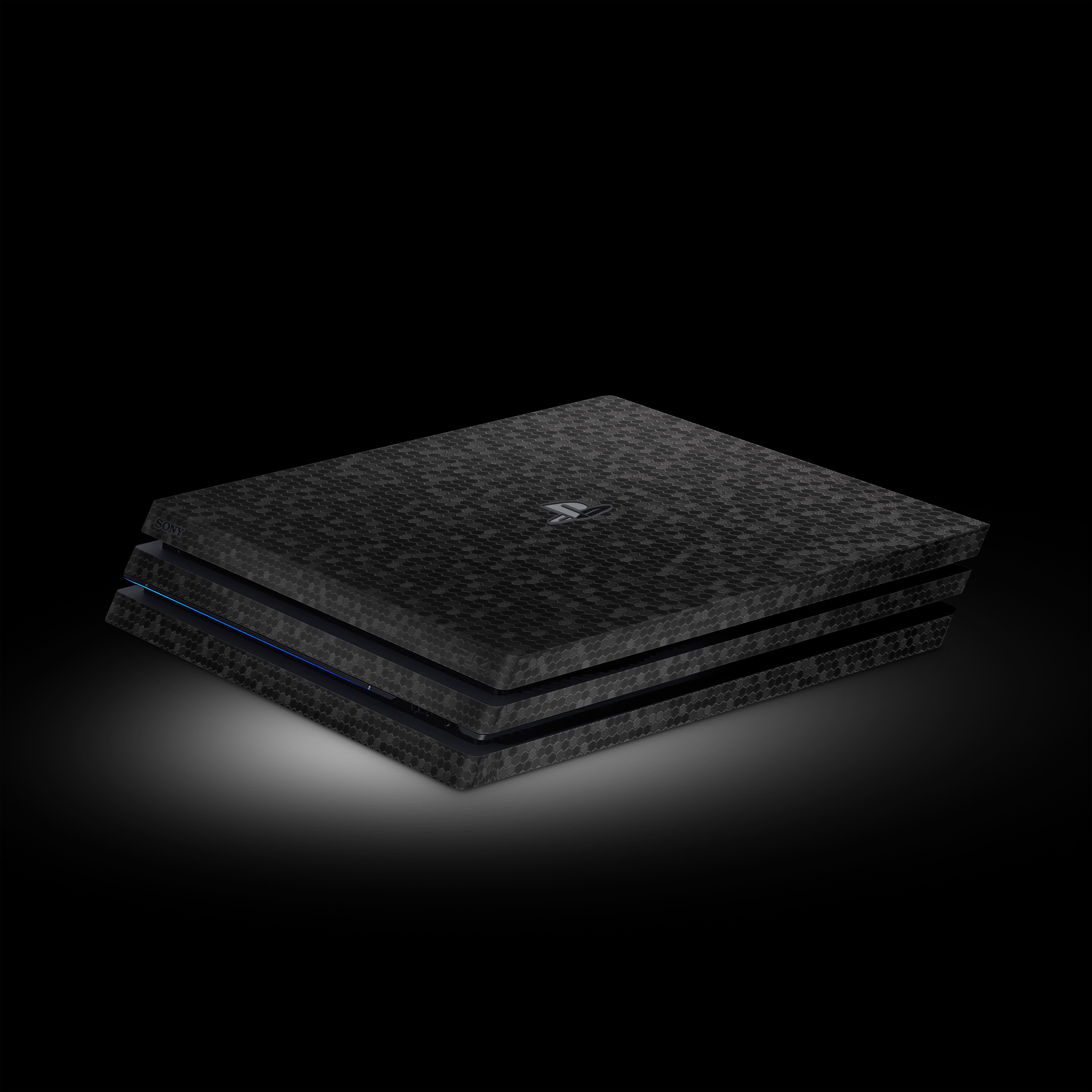 Black Honeycomb (PlayStation 4 Pro Skin)