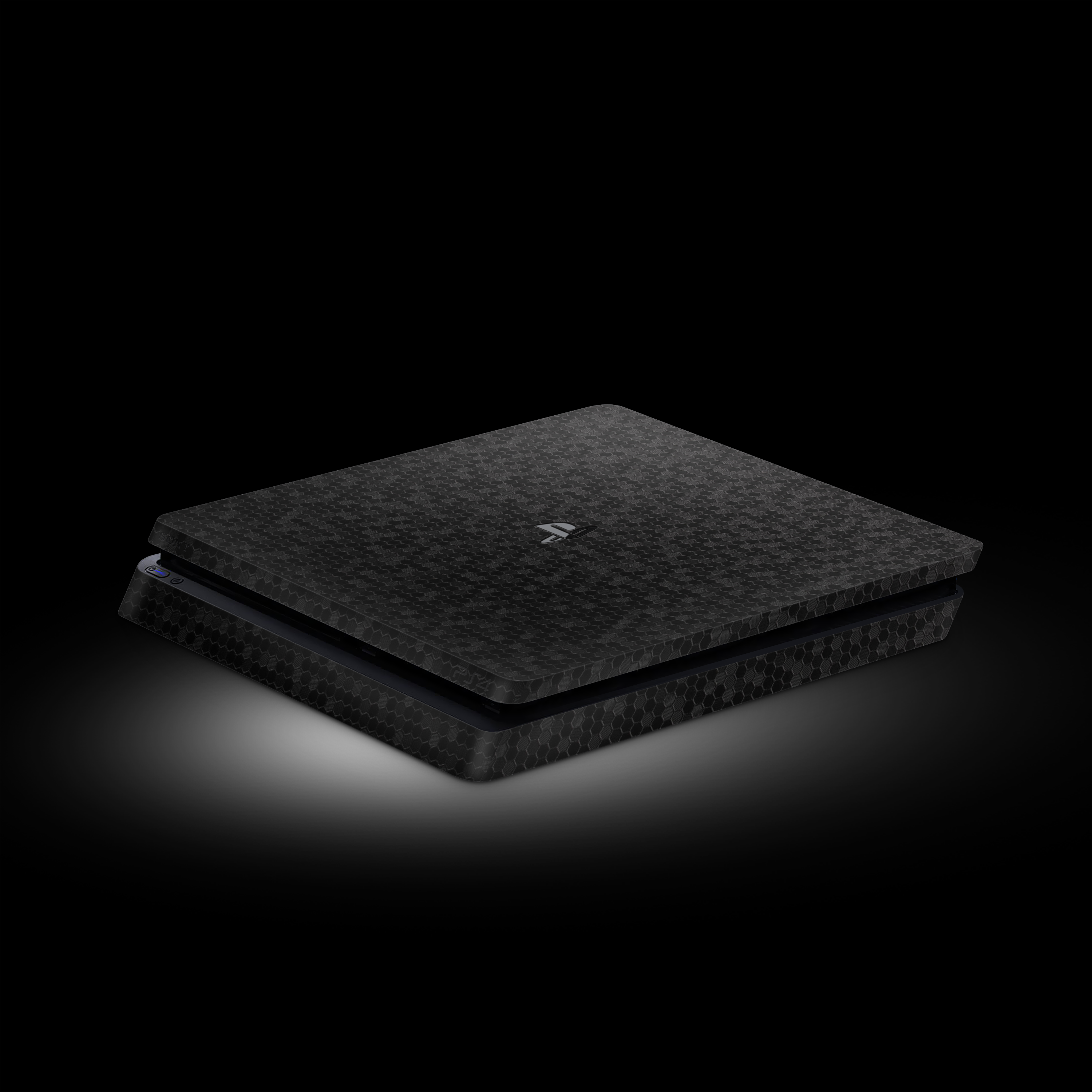 Black Honeycomb (PlayStation 4 Slim Skin)