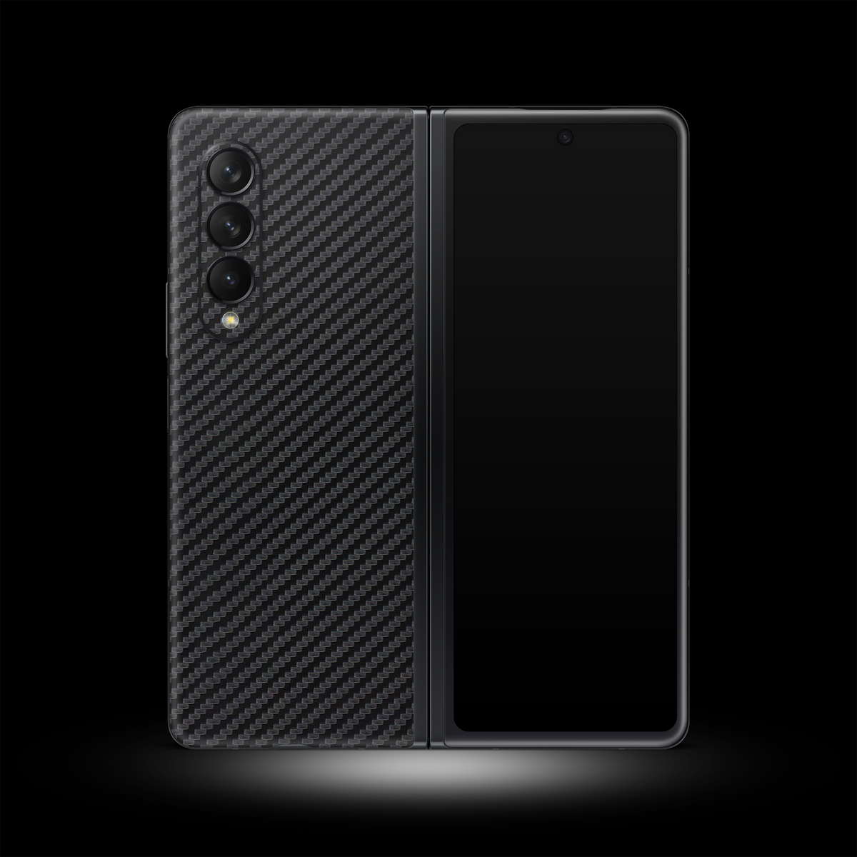 Black Carbon (Galaxy Z Fold Skin)