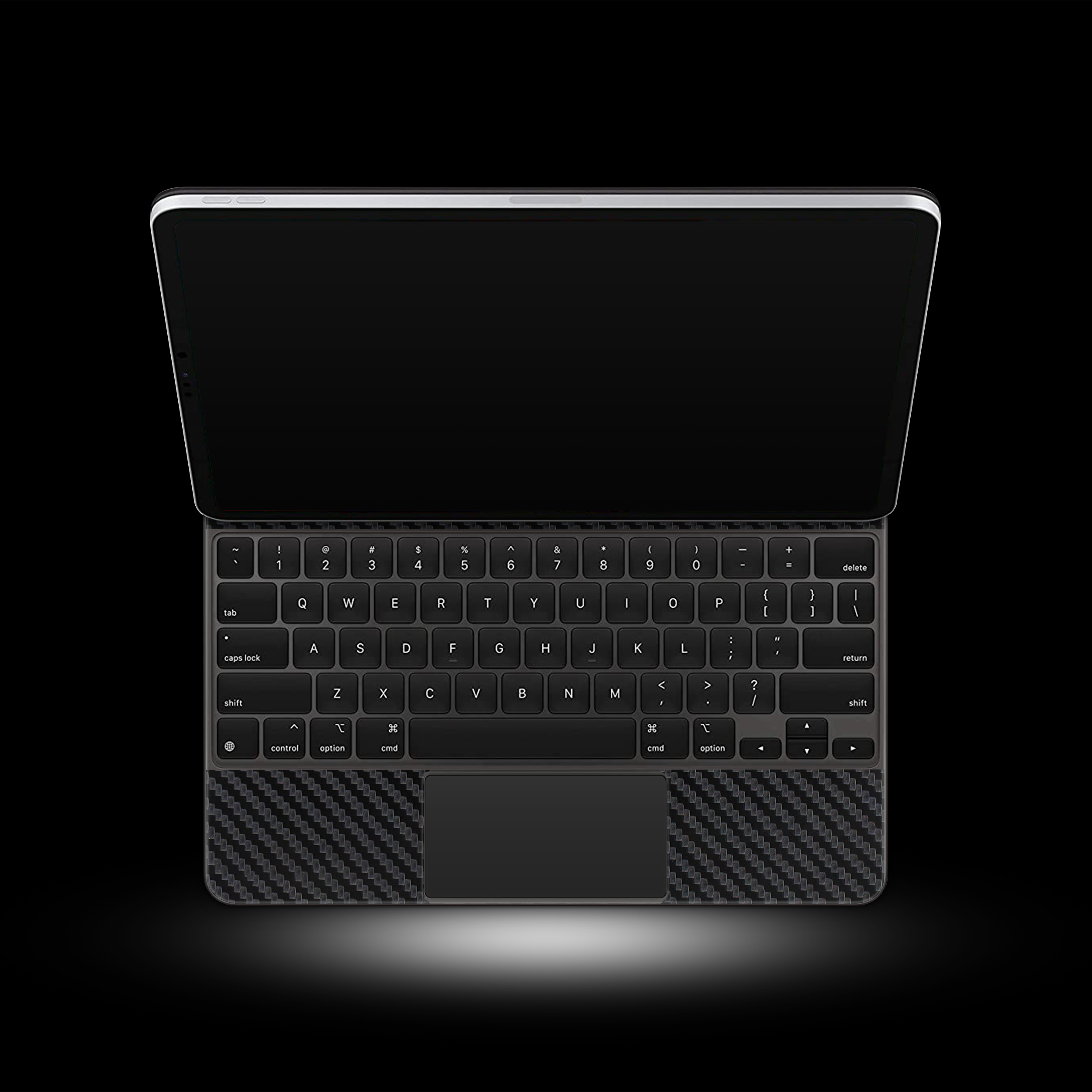 Black Carbon (iPad Magic Keyboard Skin)