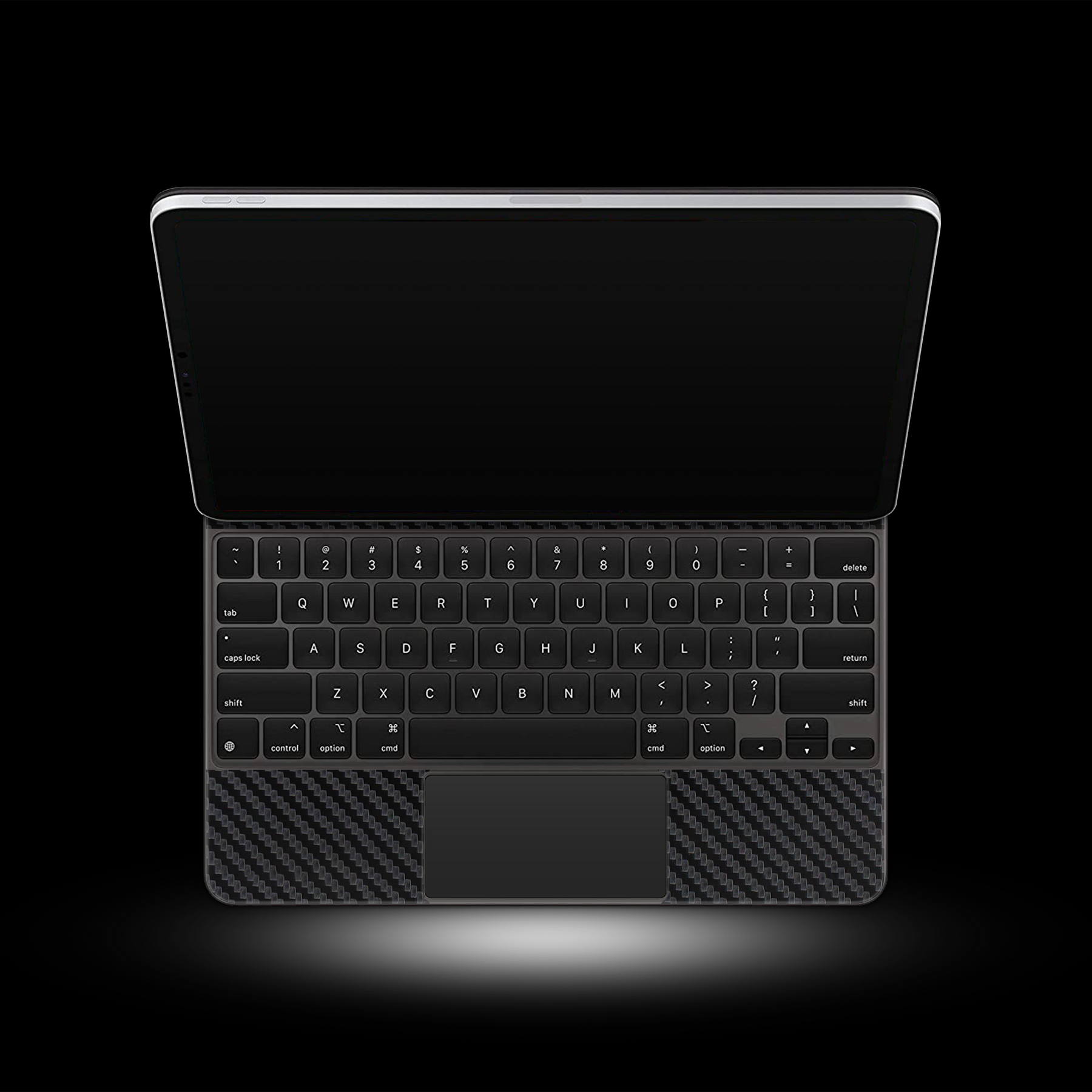 Black Carbon (iPad Magic Keyboard Skin)