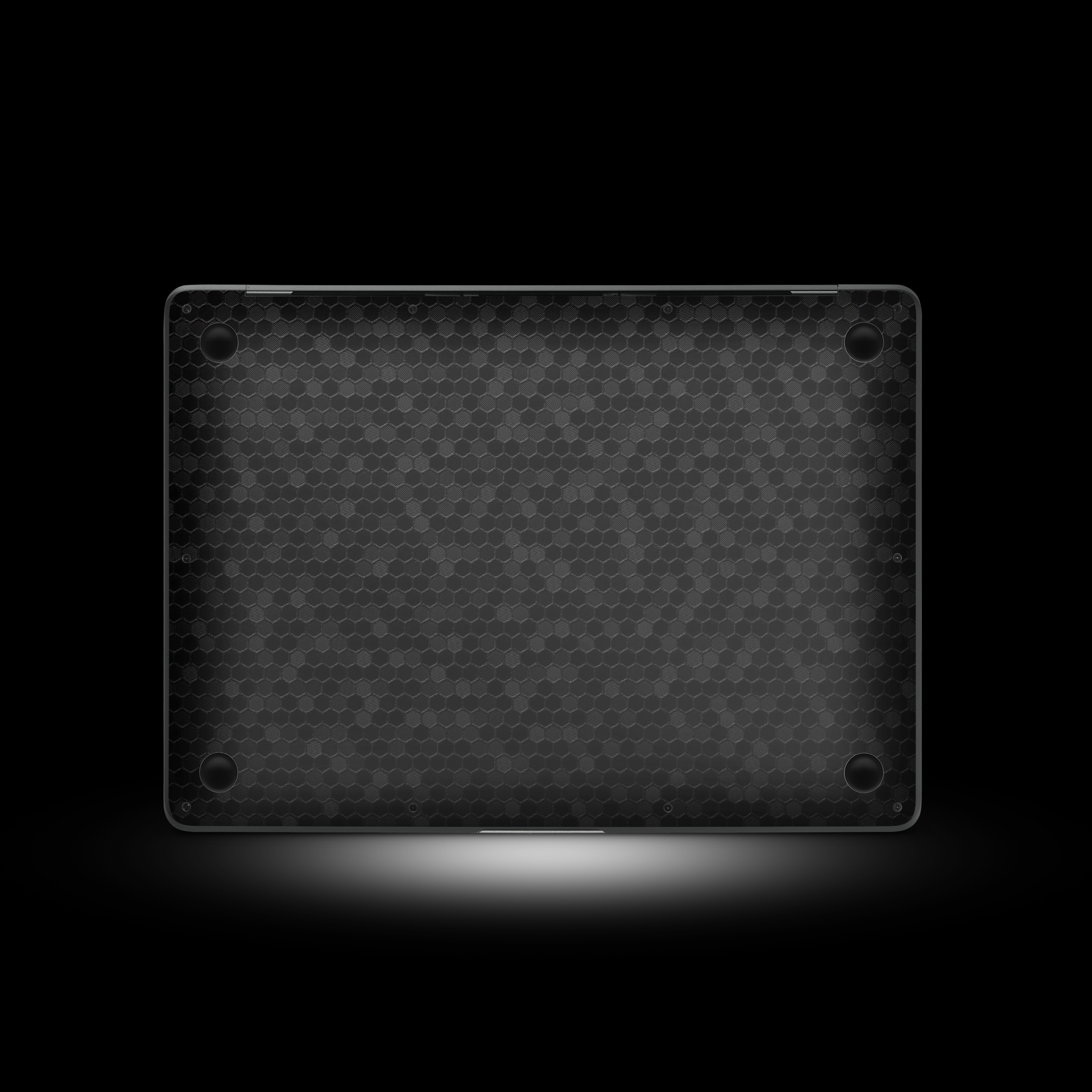 Black Honeycomb (MacBook Skins)