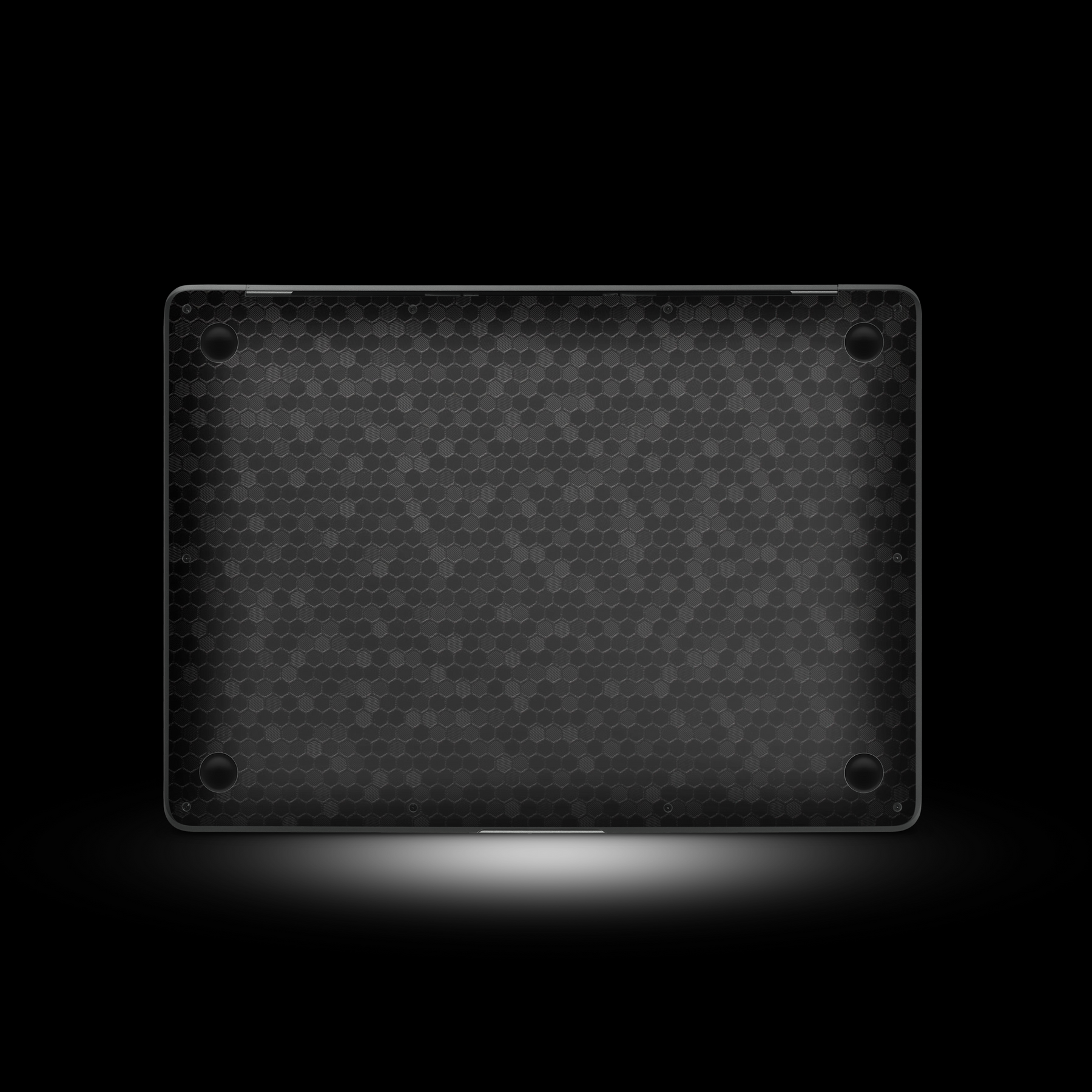 Black Honeycomb (MacBook Skins)