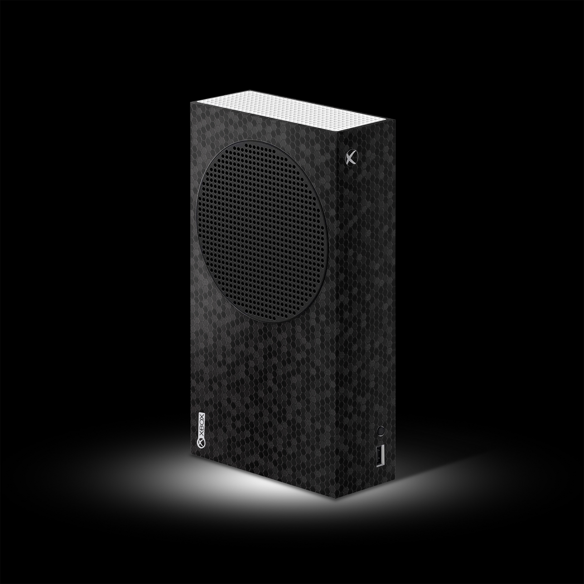Black Honeycomb (Xbox S skin)