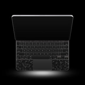 Black Honeycomb (iPad Magic Keyboard Skin)