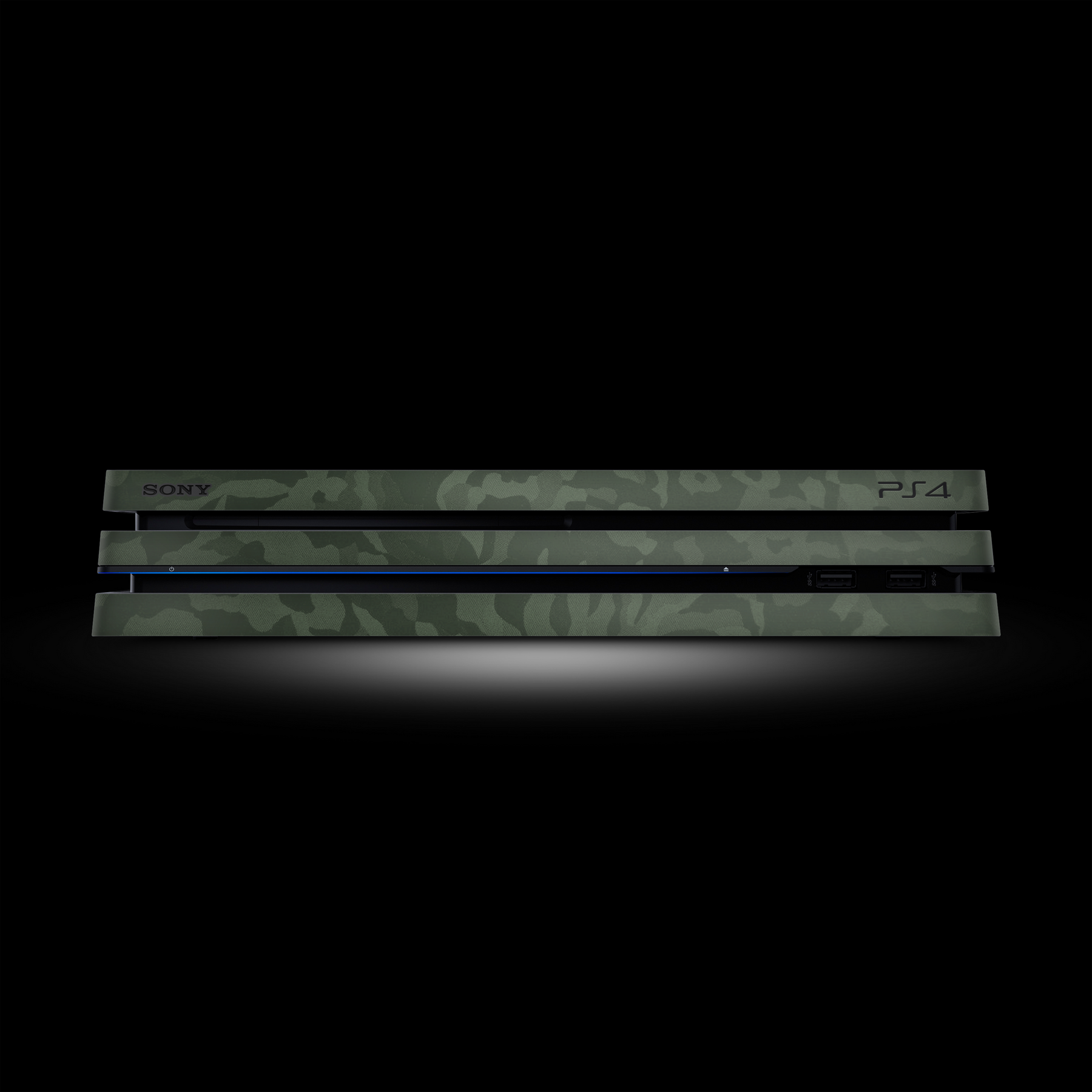 Green Camo (PlayStation 4 Pro Skin)