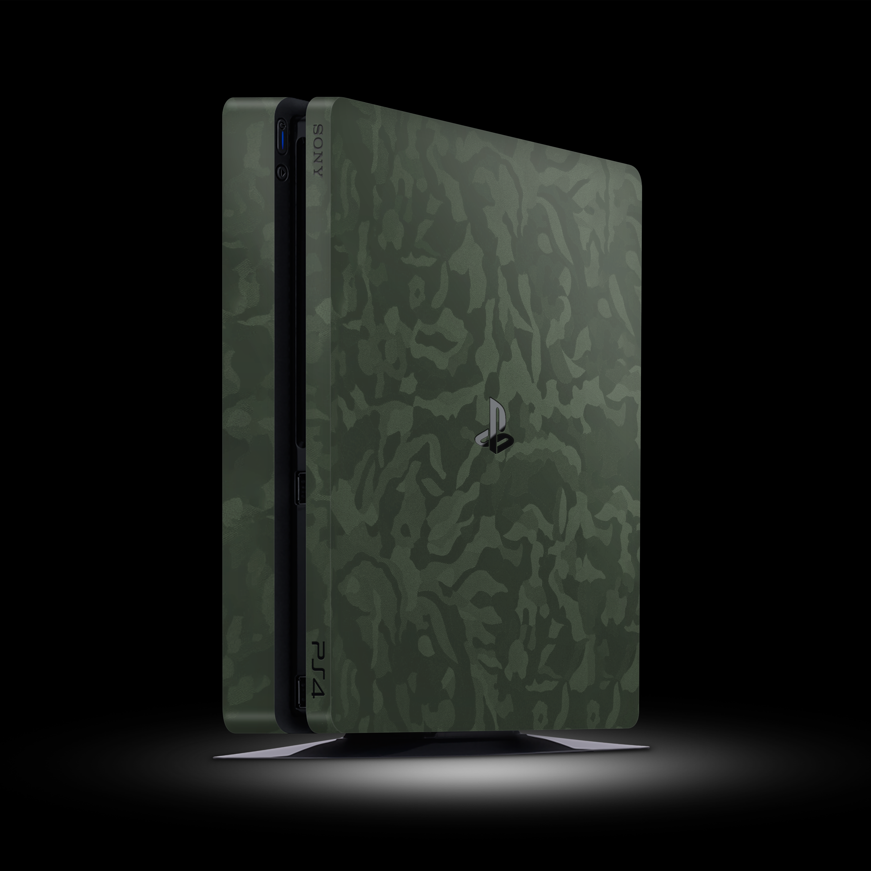 Green Camo (PlayStation 4 Slim Skin)