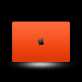 Neon Orange (MacBook Skin)